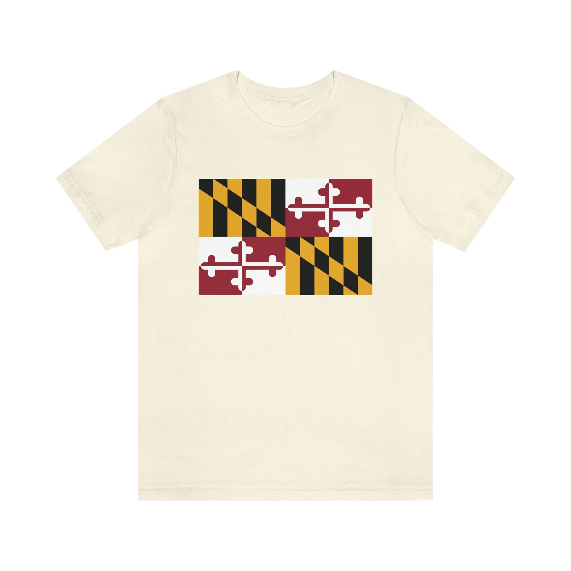 Maryland Flag Unisex Jersey Short Sleeve Tee Tshirt T-shirt