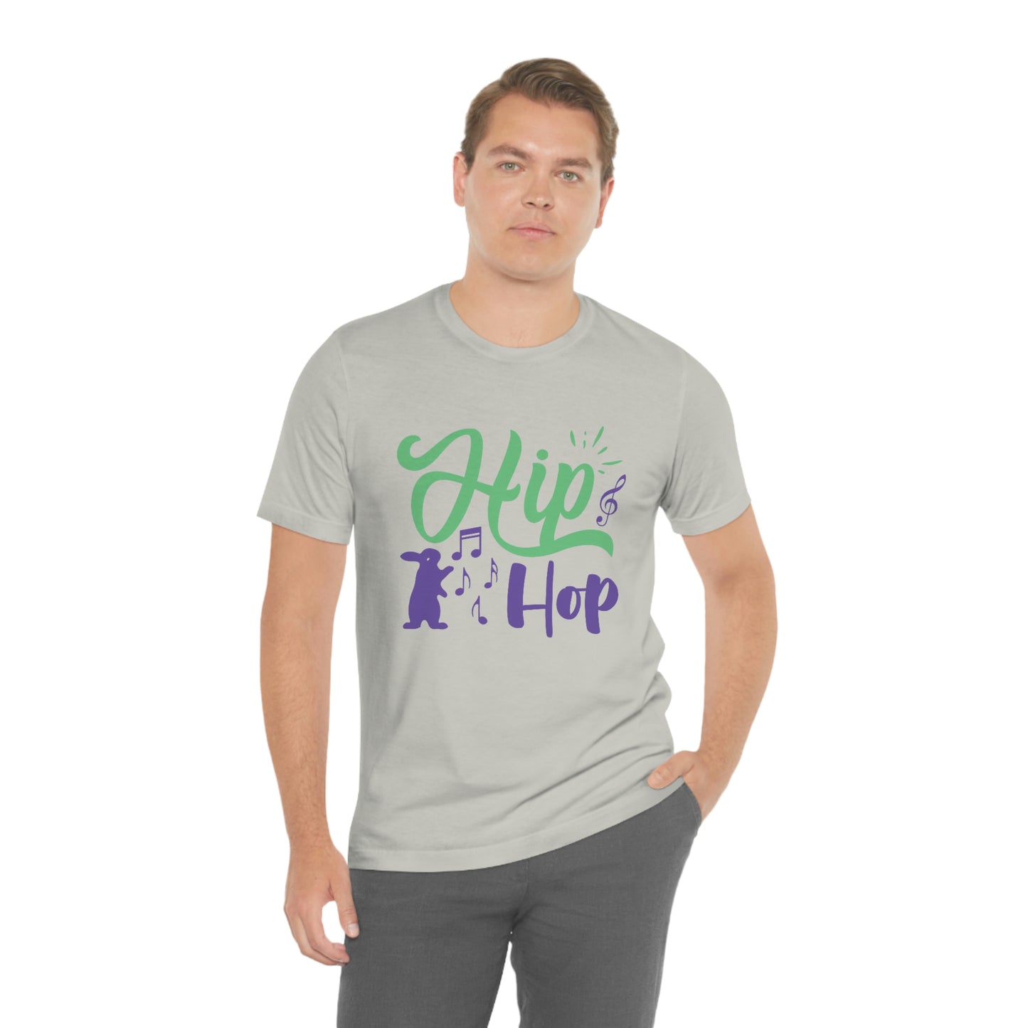 Hip Hop Unisex Jersey Short Sleeve Tee