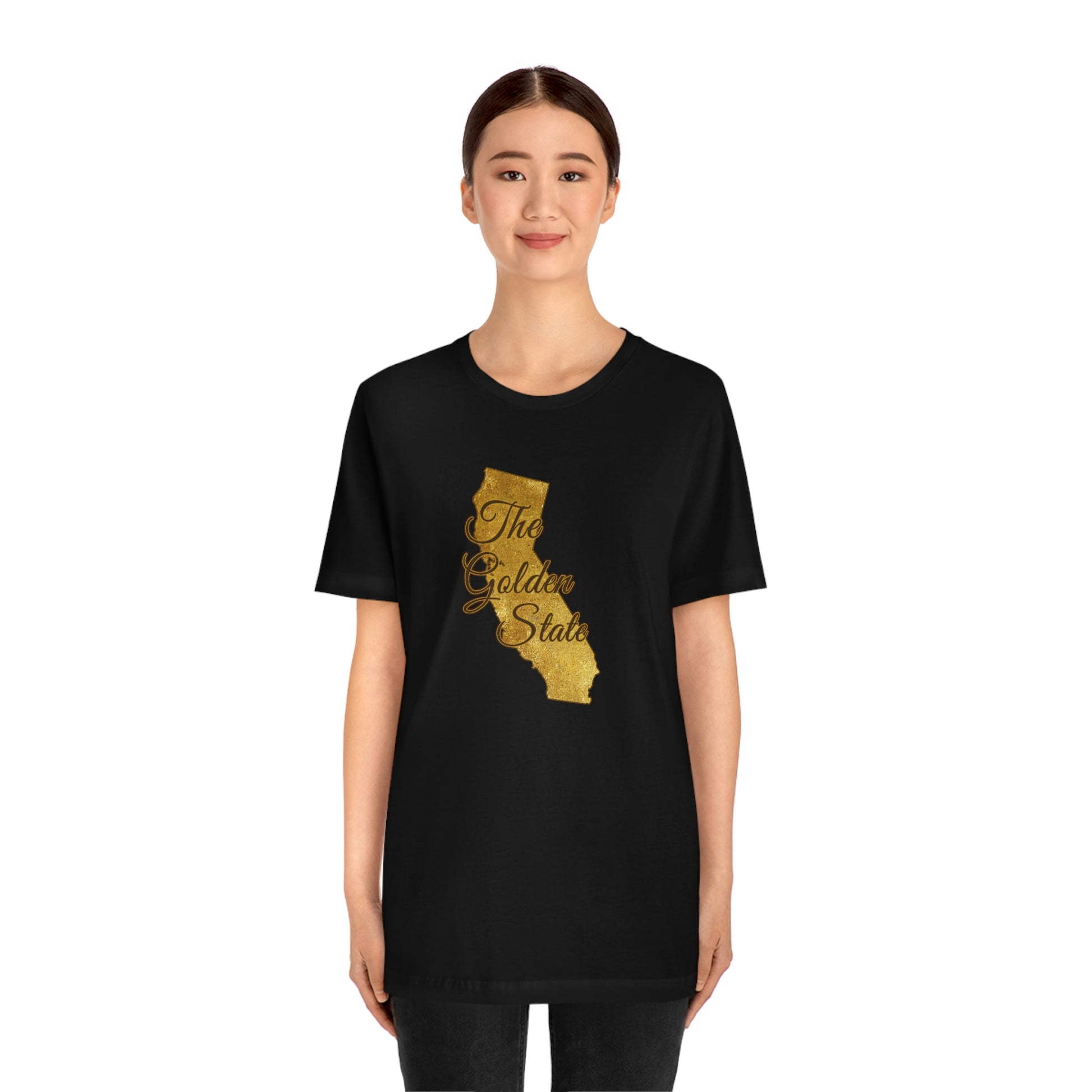 The Golden State California Unisex Jersey Short Sleeve Tee Tshirt T-shirt
