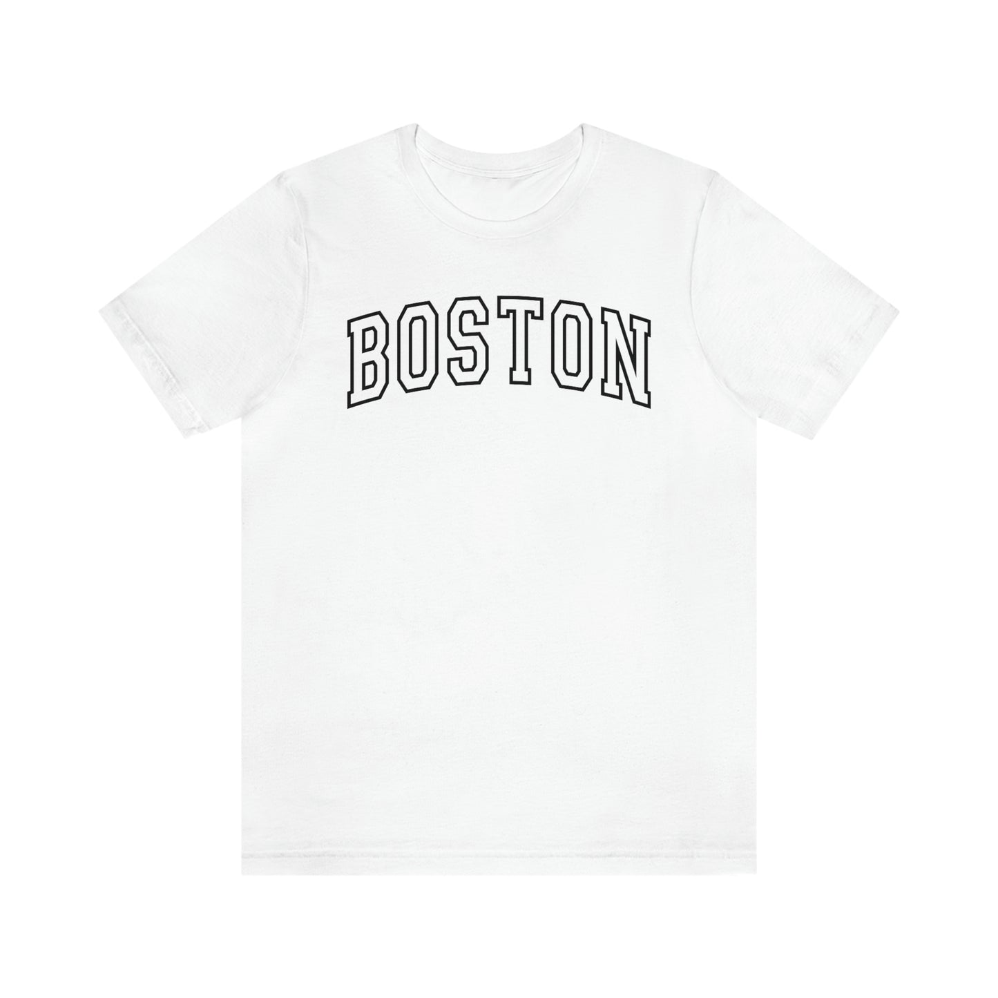 Boston Varsity Letters Arch Short Sleeve T-shirt