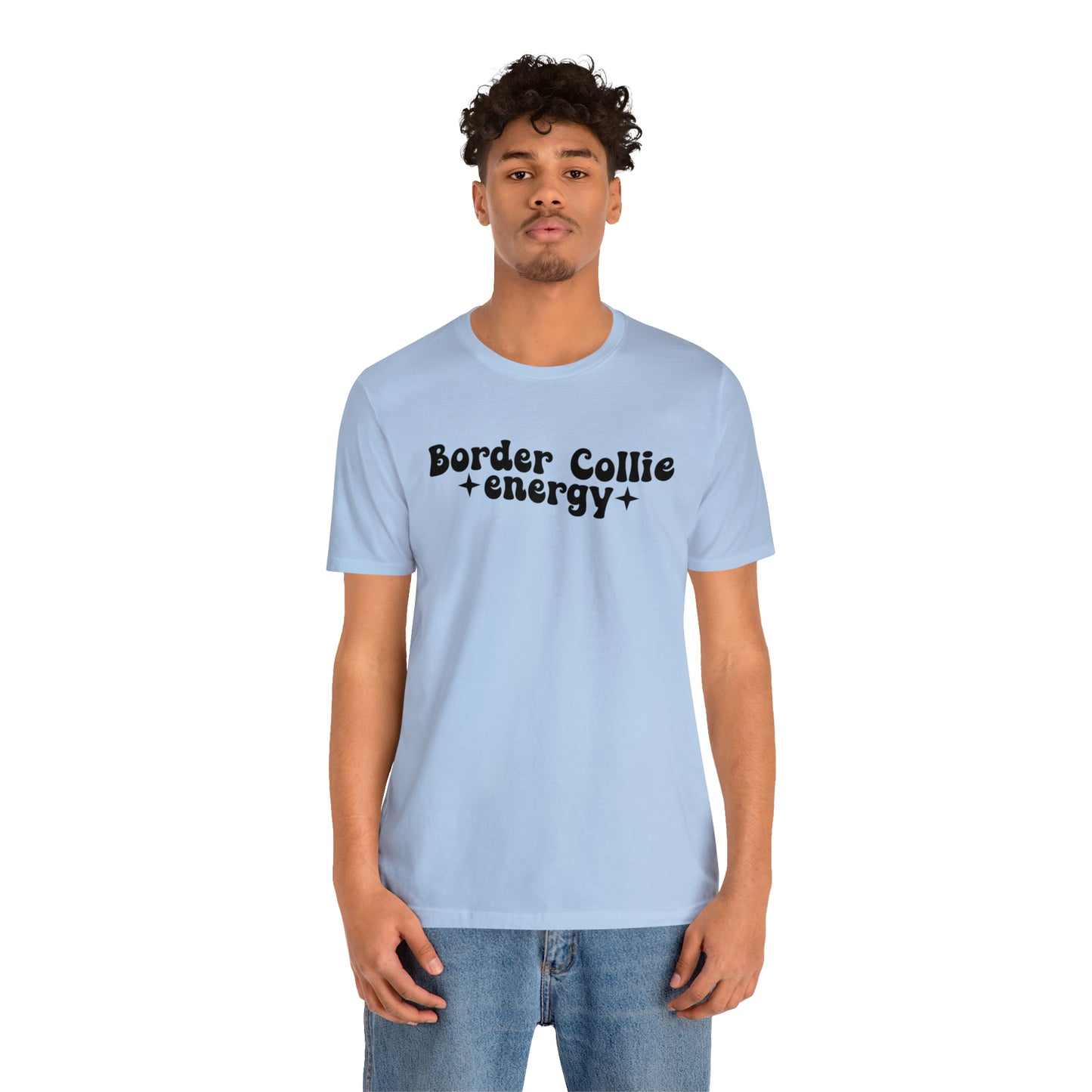 Border Collie Energy dog Short Sleeve T-shirt