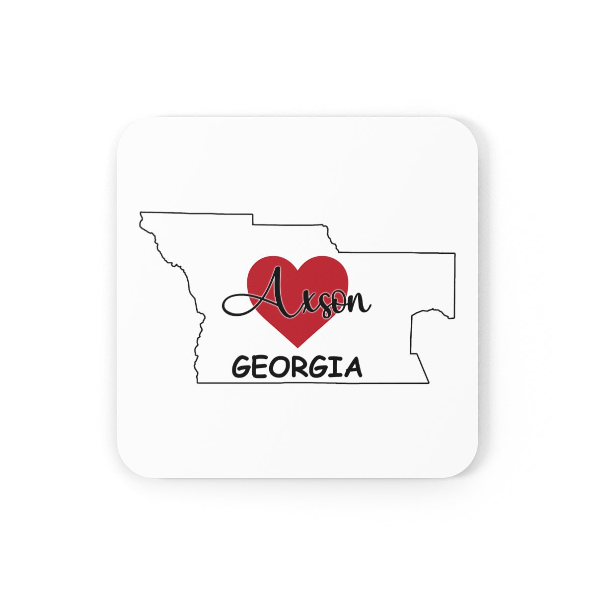 Axson Georgia Corkwood Coaster Set