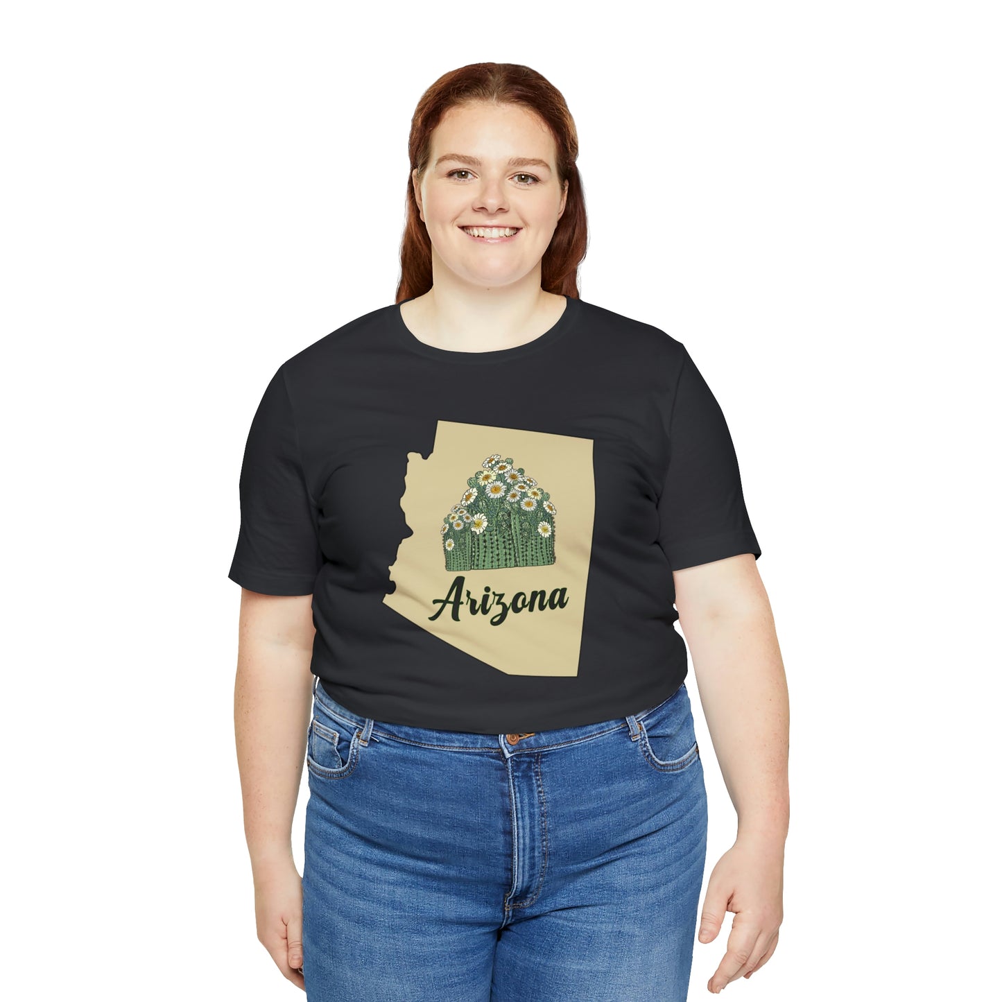 Arizona State Flower Short Sleeve T-shirt