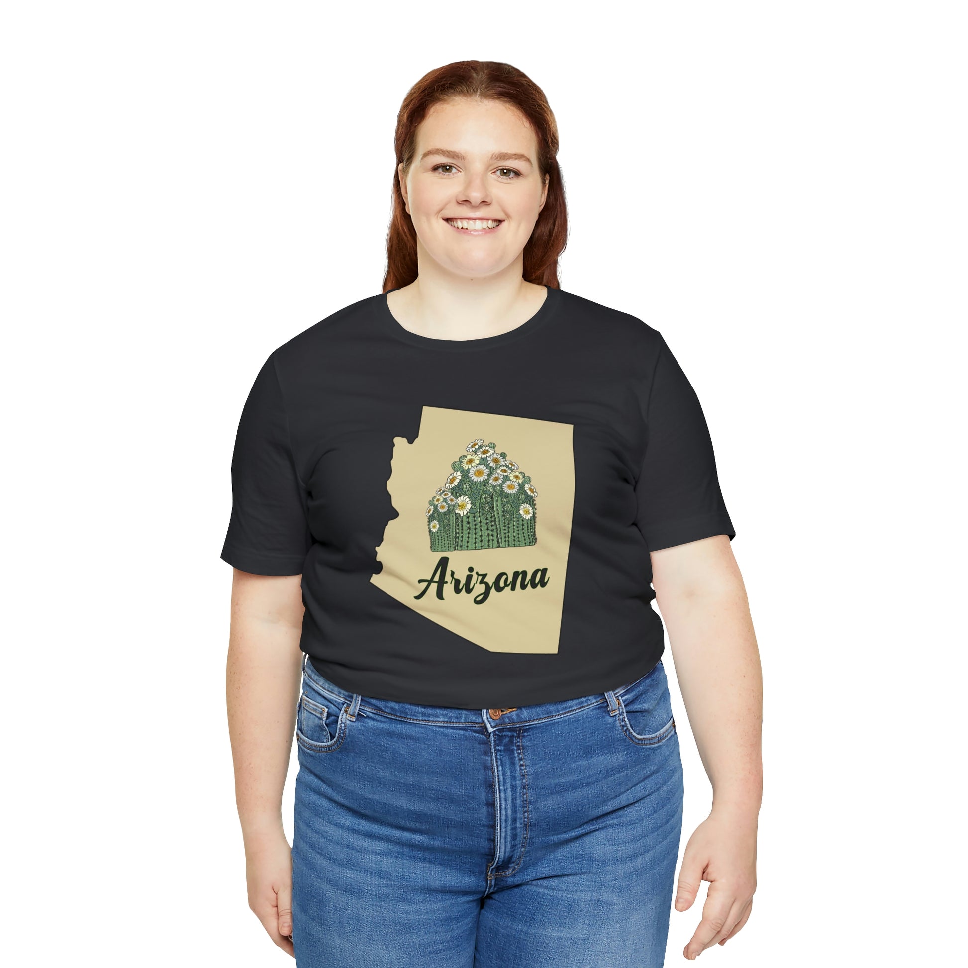 Arizona State Flower Short Sleeve T-shirt