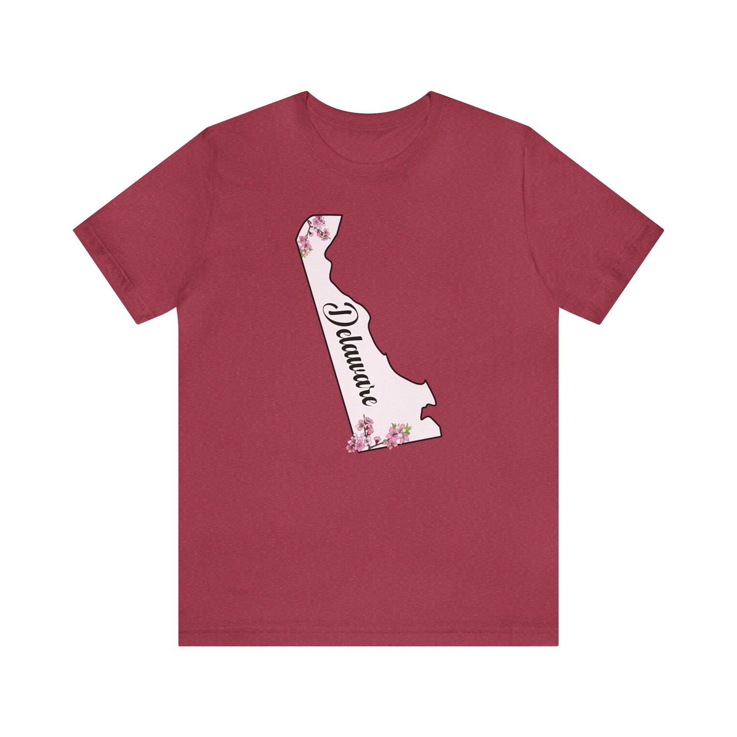 Delaware State Flower Short Sleeve T-shirt