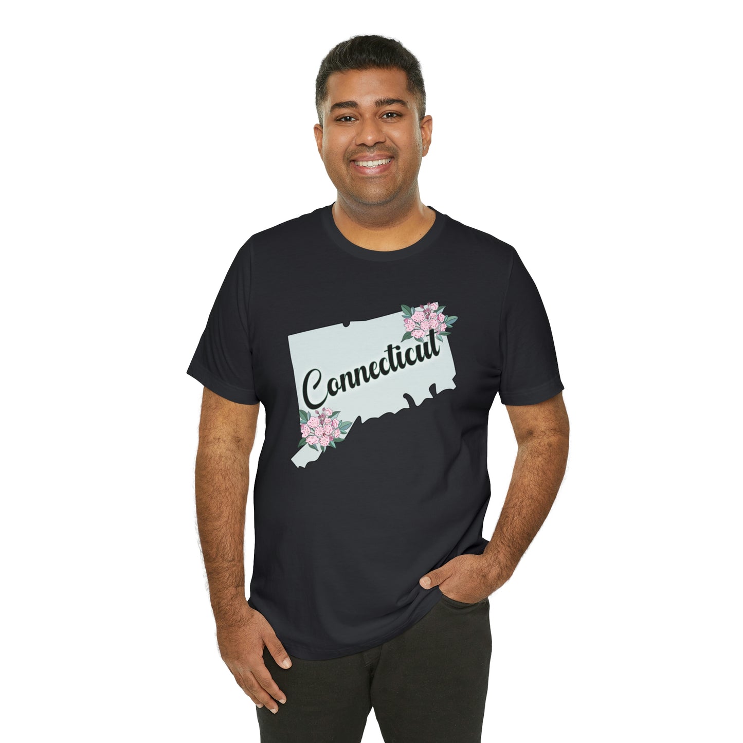 Connecticut State Flower Short Sleeve T-shirt