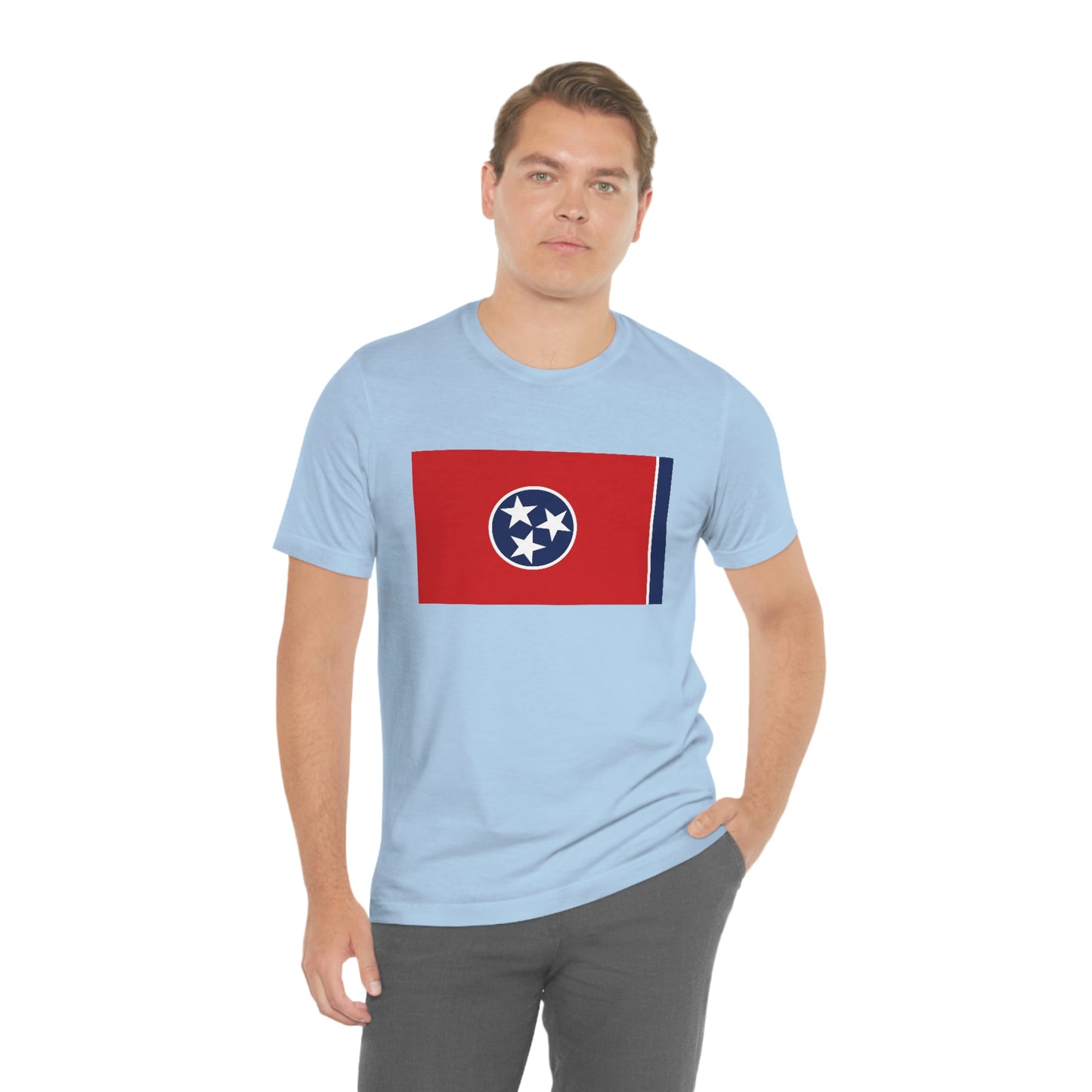 Tennessee Flag Unisex Jersey Short Sleeve Tee Tshirt T-shirt