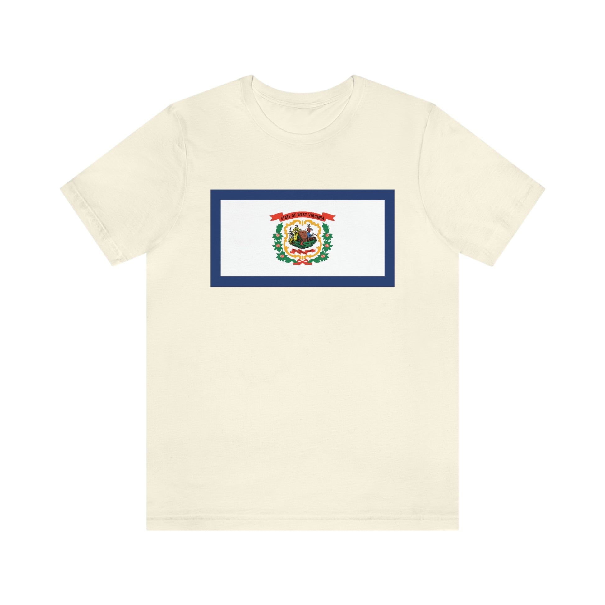 West Virginia Flag Unisex Jersey Short Sleeve Tee Tshirt T-shirt