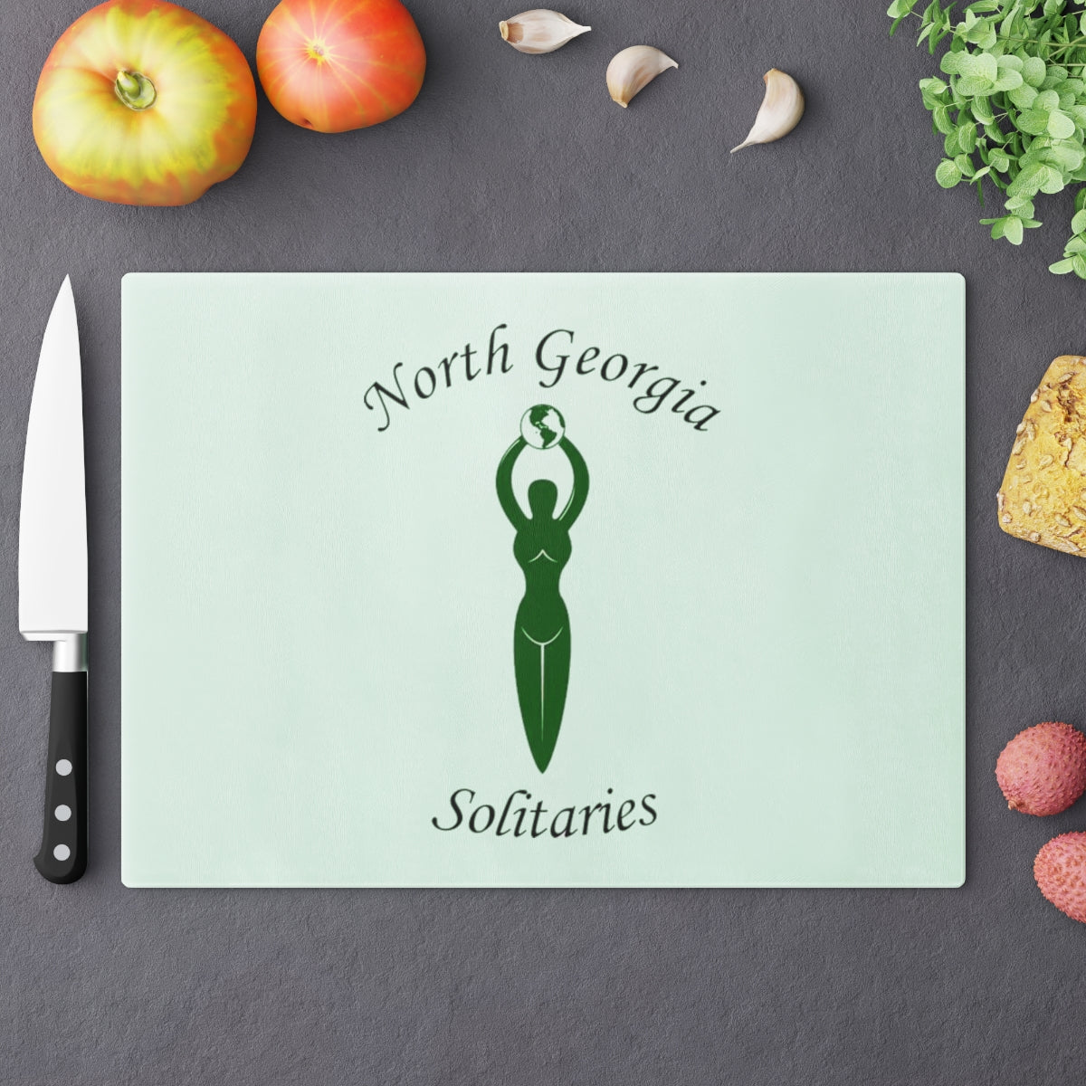 North Georgia Solitaries Cutting Board