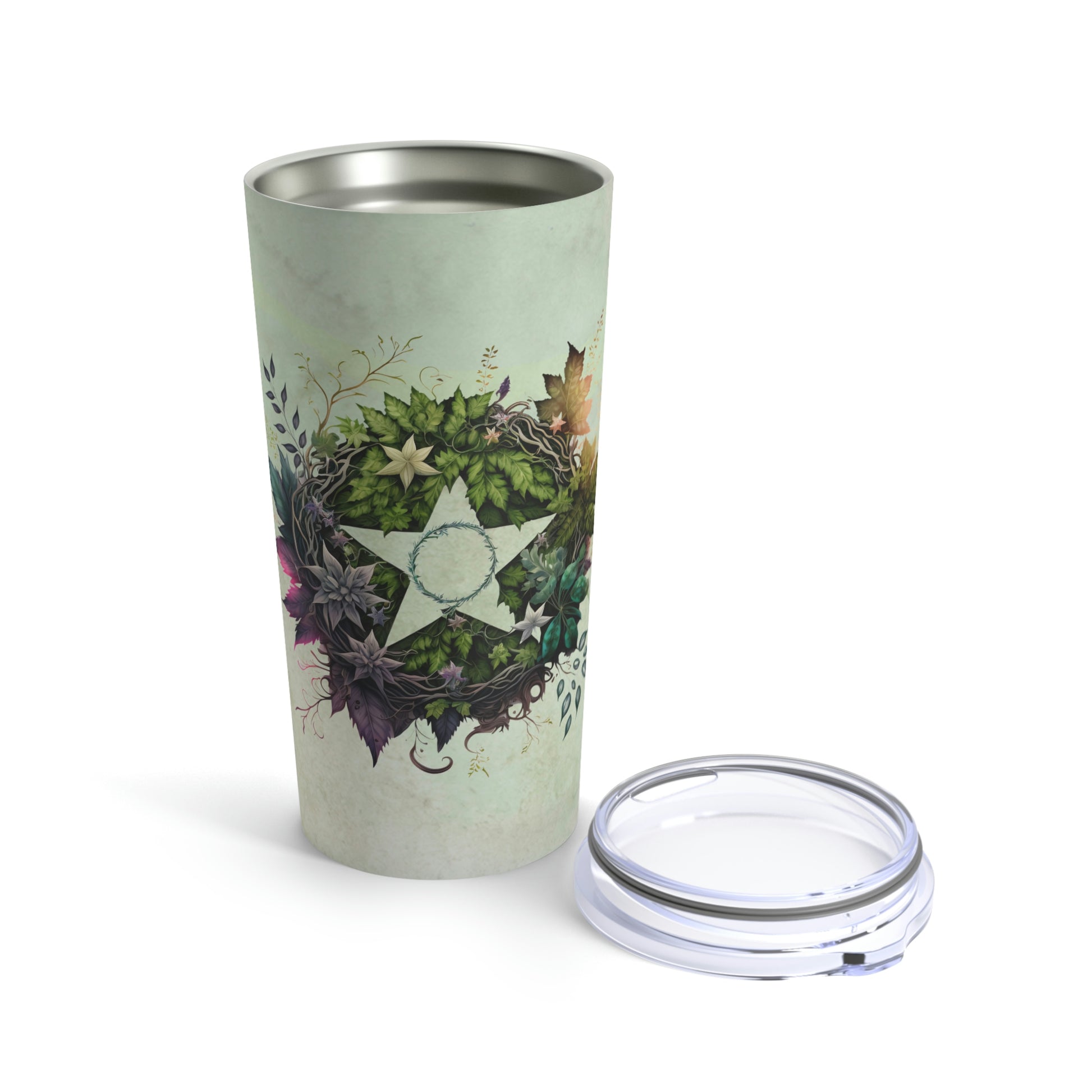 Flower Pentagram Tumbler 20oz
