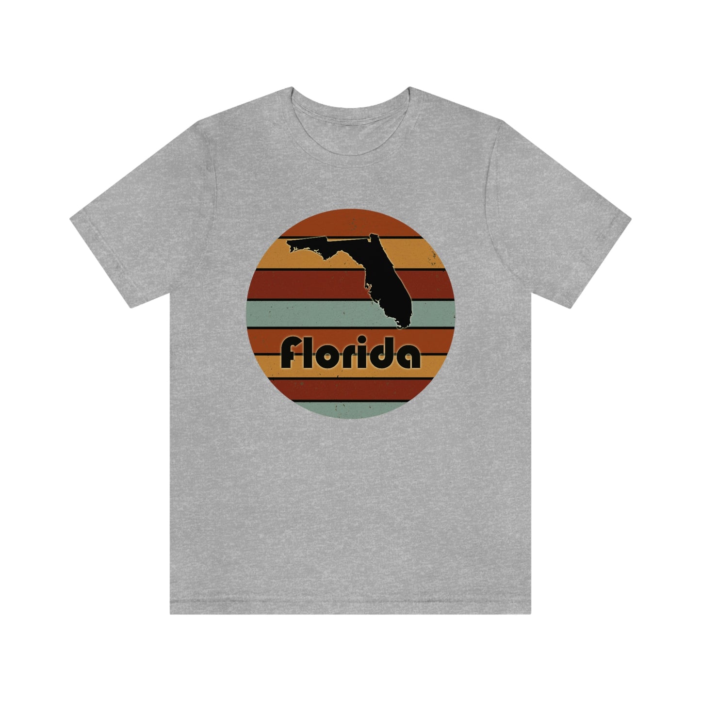 Florida Retro Sunset Short Sleeve T-shirt