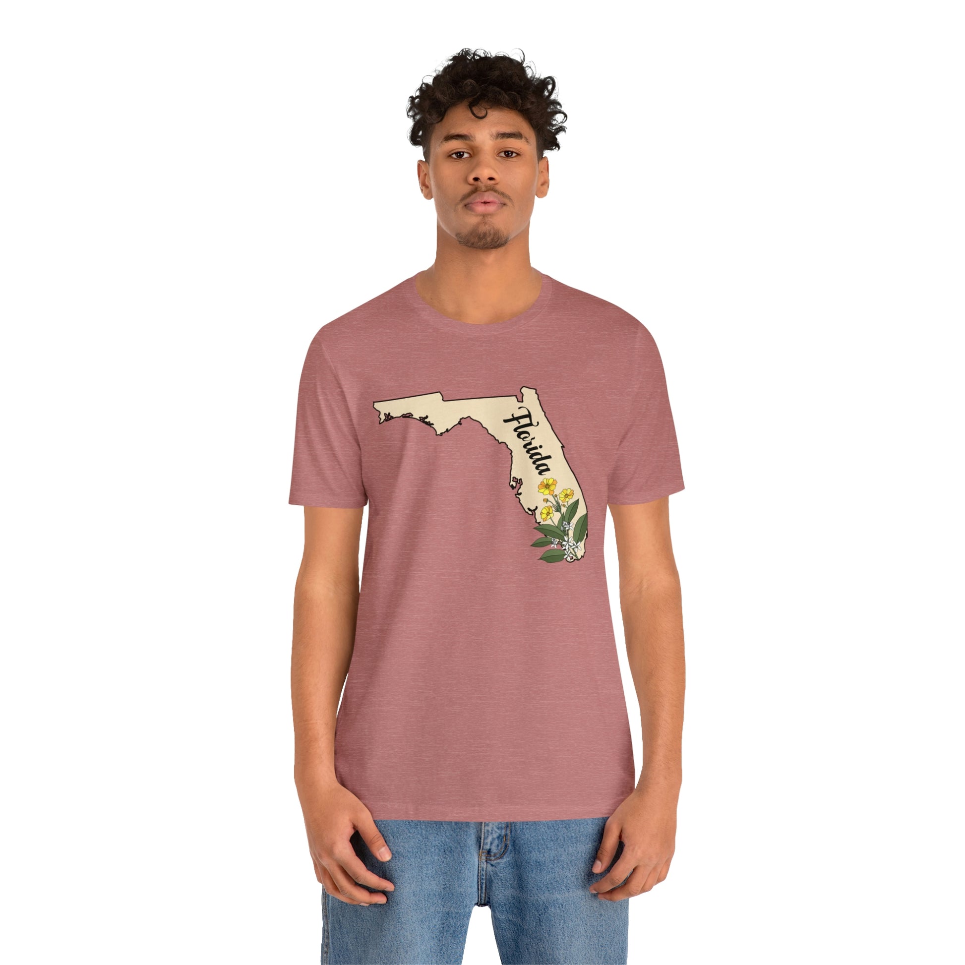 Florida State Flower Short Sleeve T-shirt