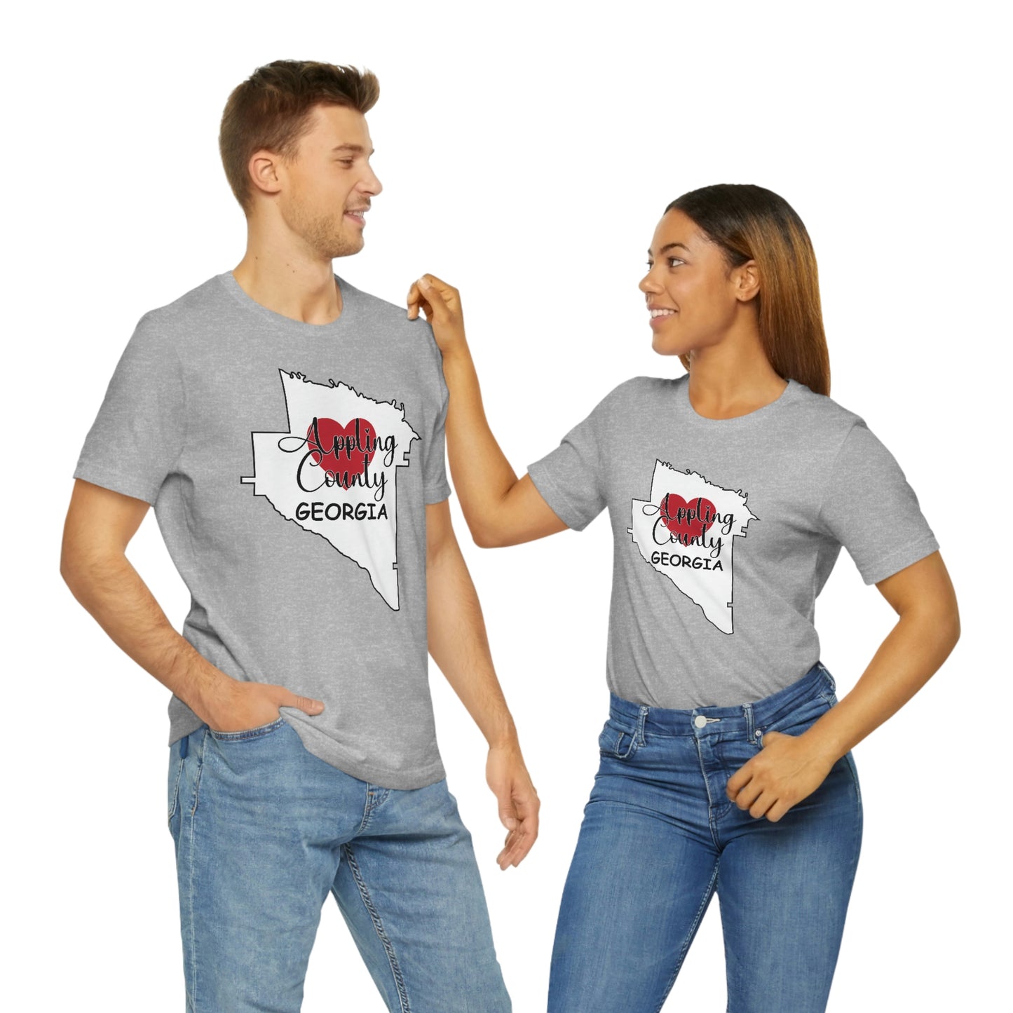 Appling County Georgia Unisex Jersey Short Sleeve Tee