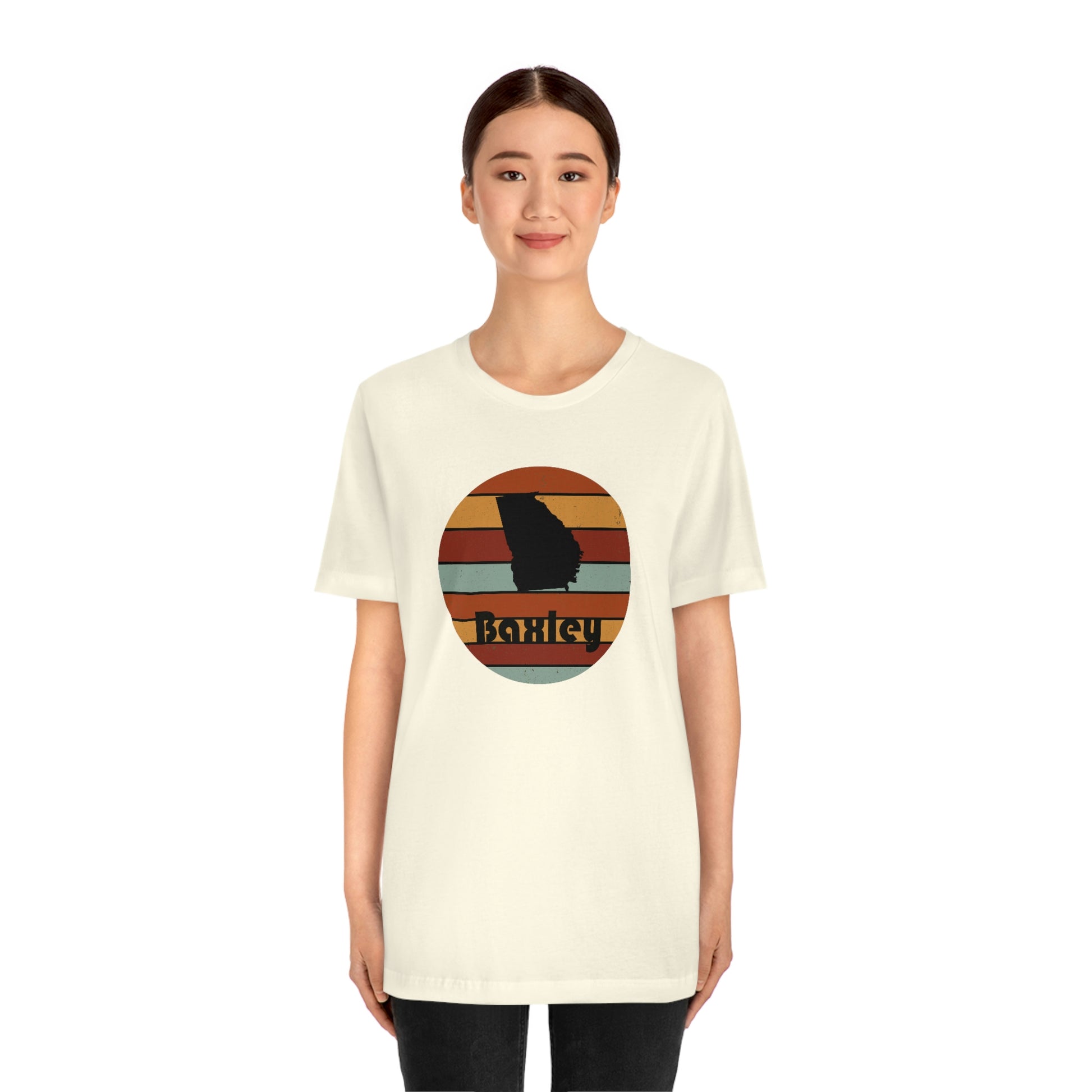 Baxley Georgia Retro Sunset Unisex Jersey Short Sleeve Tee Tshirt T-shirt