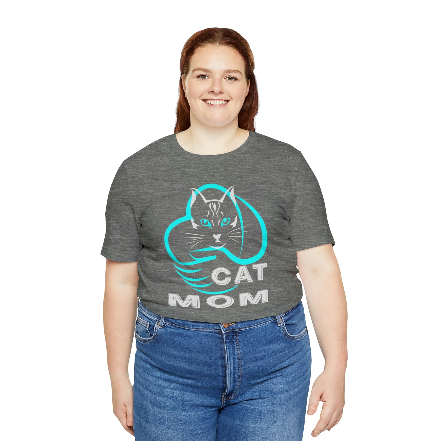 Cat Mom Short Sleeve T-shirt