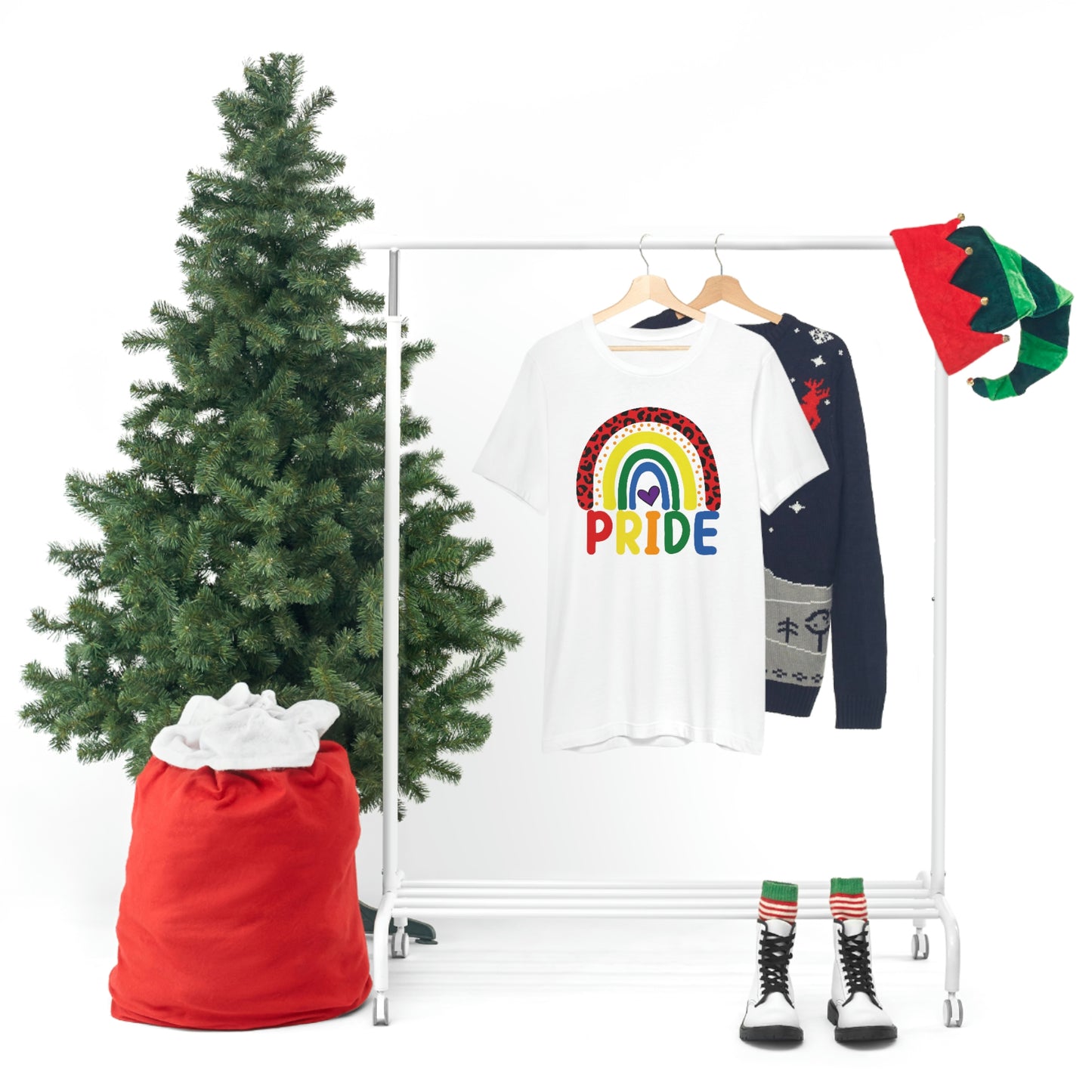 LGBTQIA Awareness Pride Print Unisex Jersey Short Sleeve Tee
