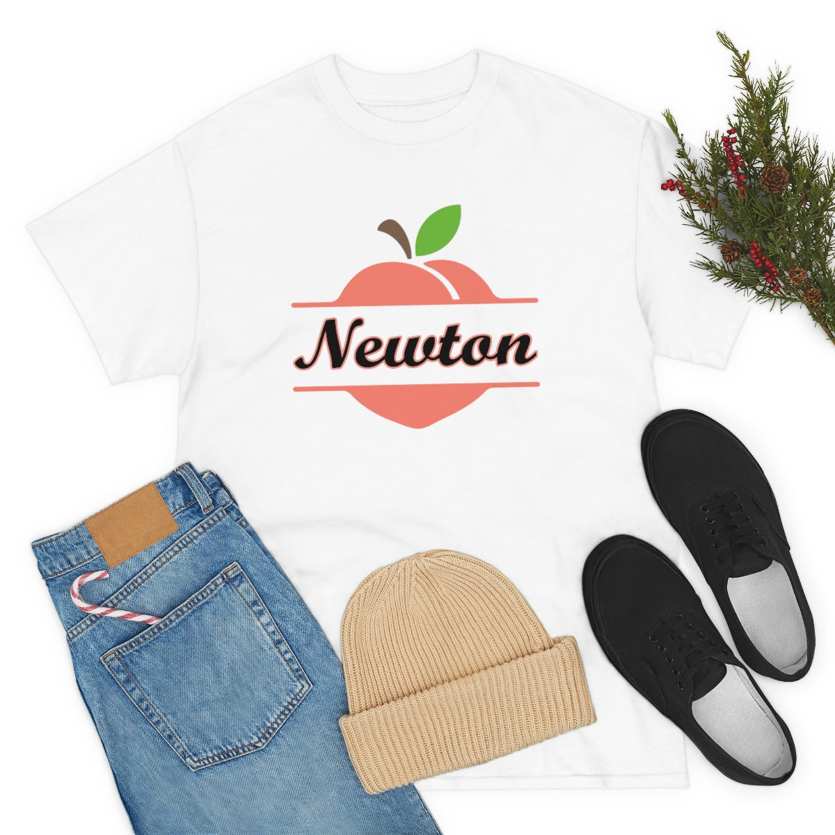 Newton Georgia Unisex Heavy Cotton Tee