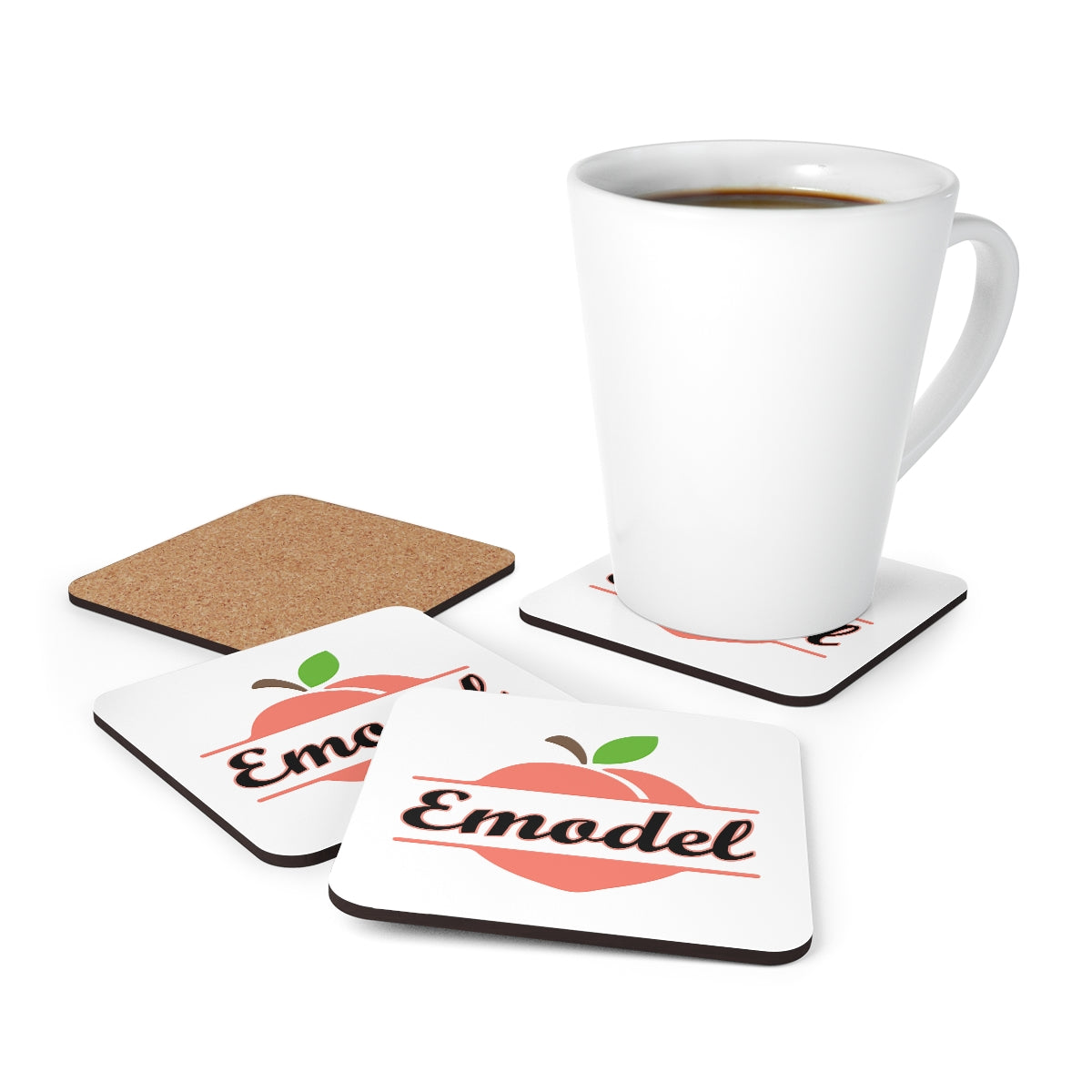 Emodel Georgia Corkwood Coaster Set