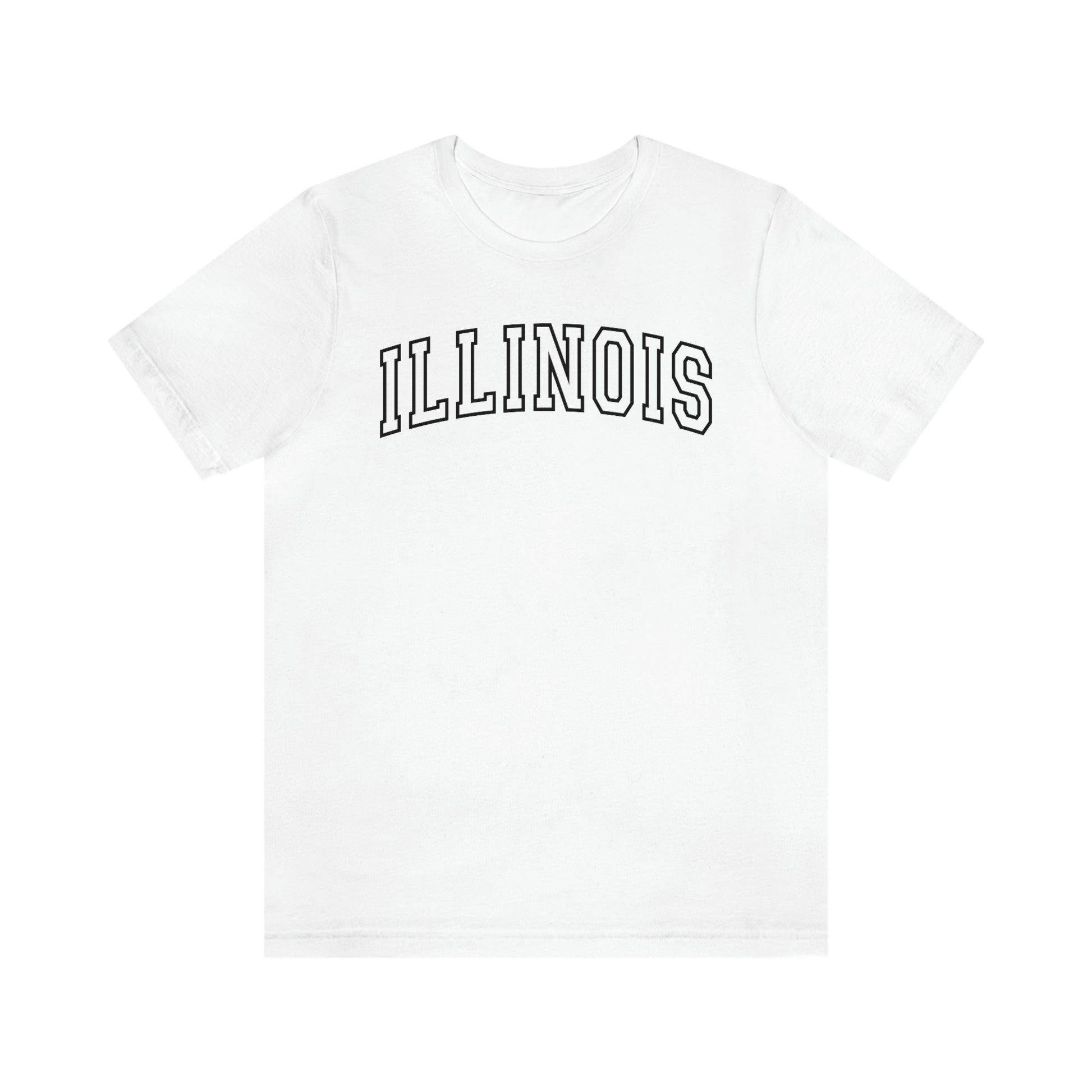 Illinois Varsity Letters Arch Short Sleeve T-shirt