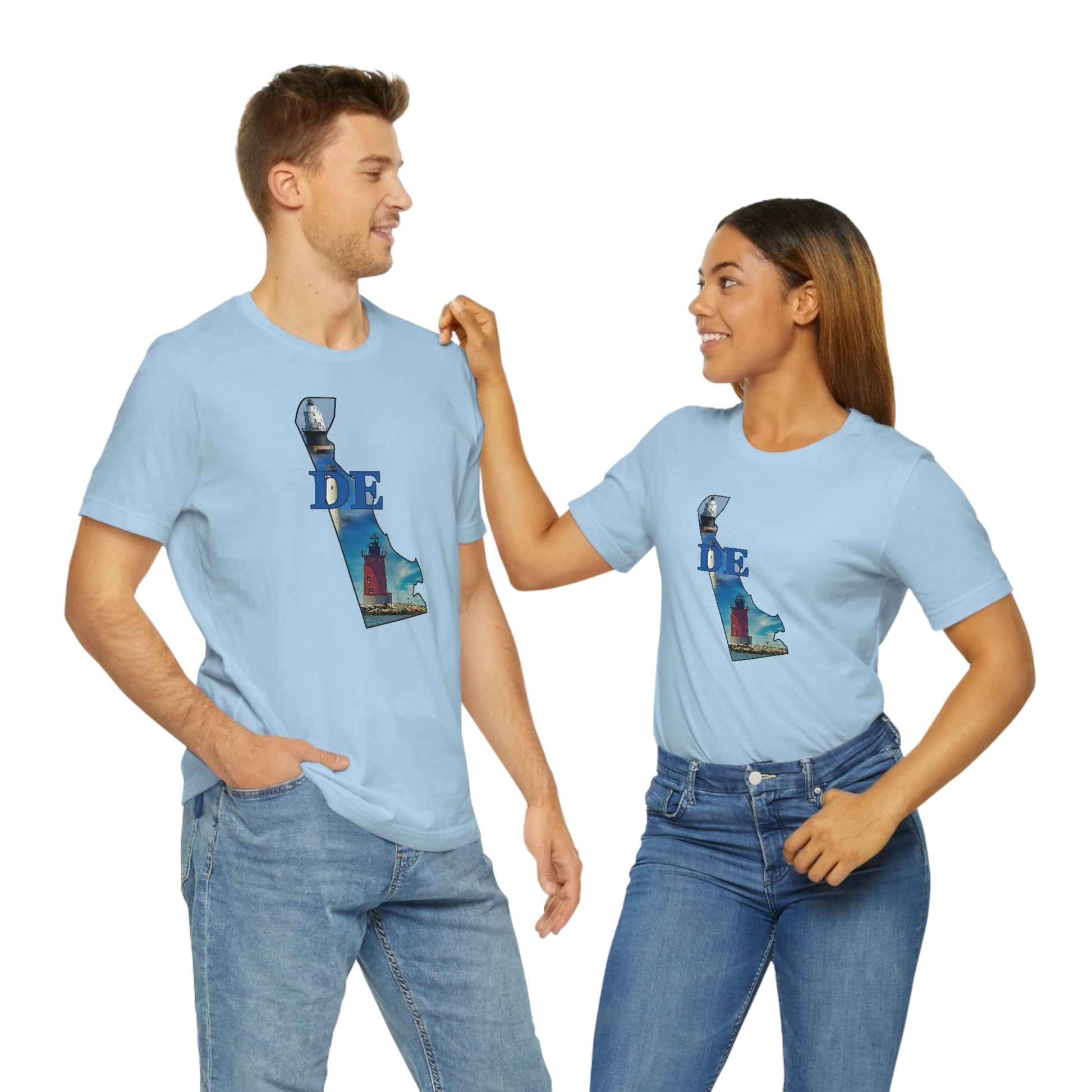 Delaware Lighthouse Short Sleeve  T-shirt