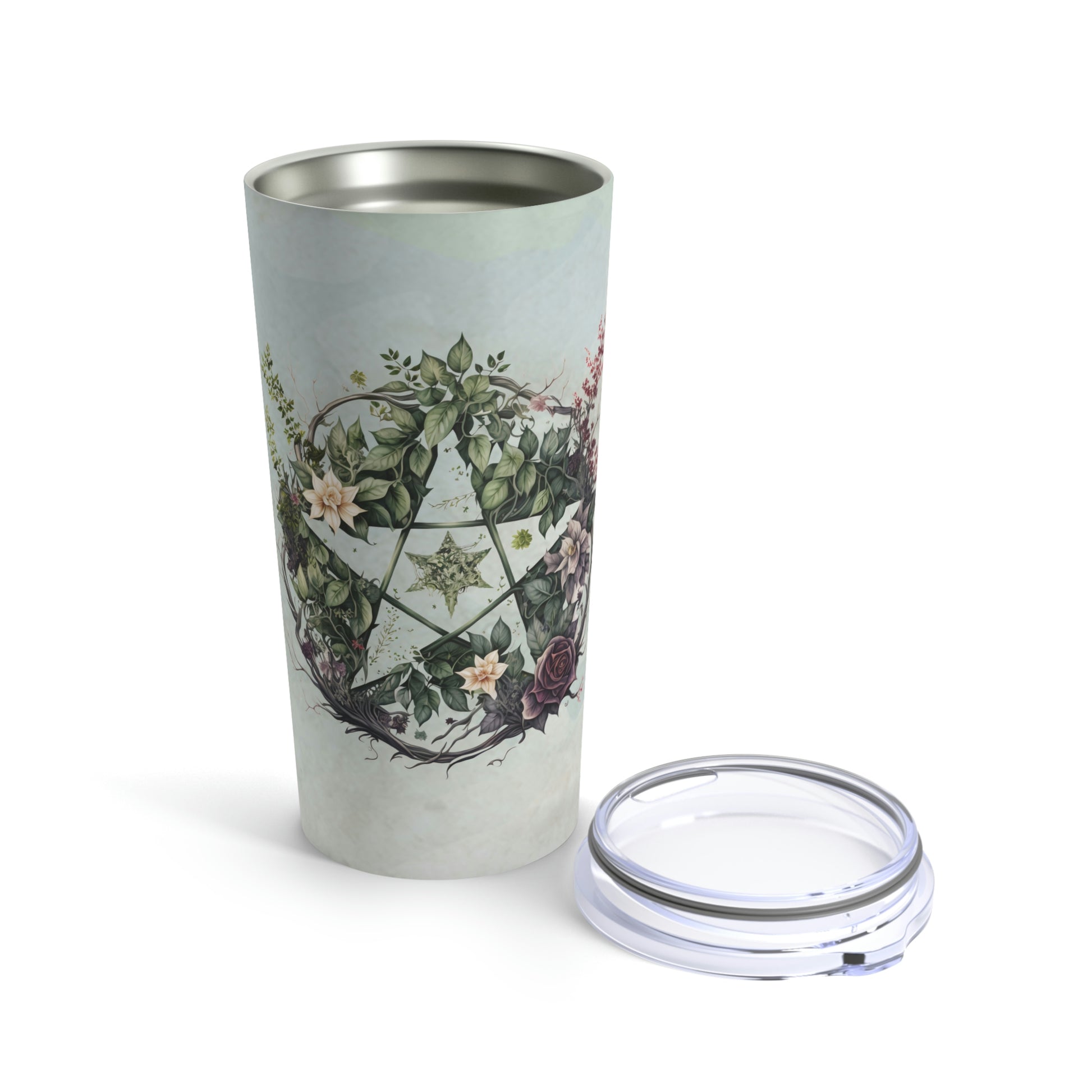 Flower Pentagram Tumbler 20oz