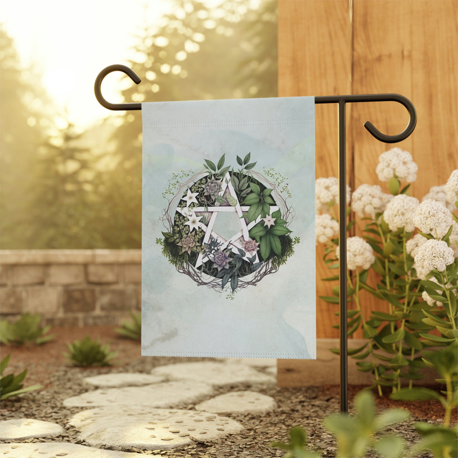 Spring Pentagram Garden & House Banner