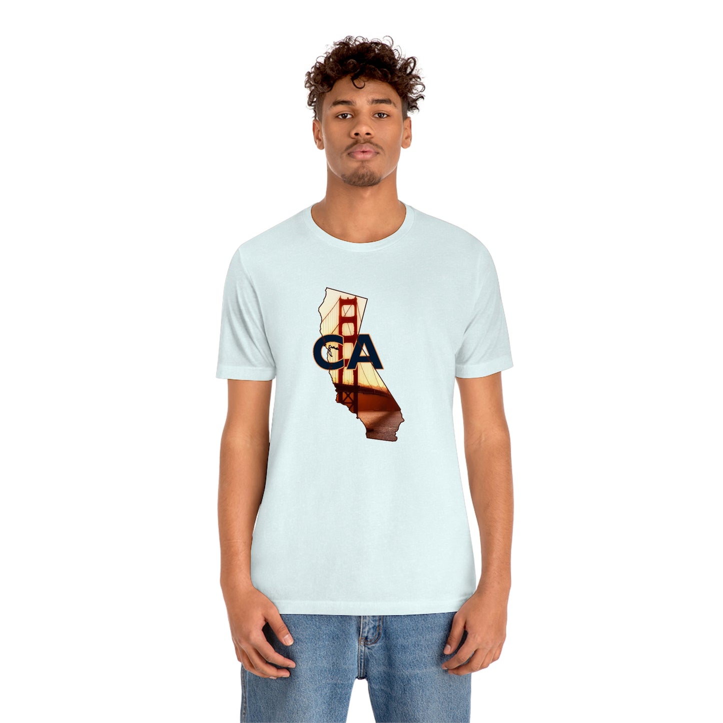 Golden Gate Bridge California Unisex Jersey Short Sleeve Tee Tshirt T-shirt