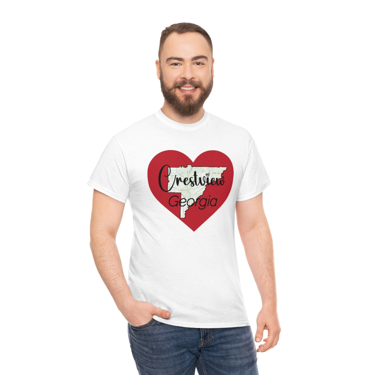 Crestview Georgia Unisex Heavy Cotton Tee