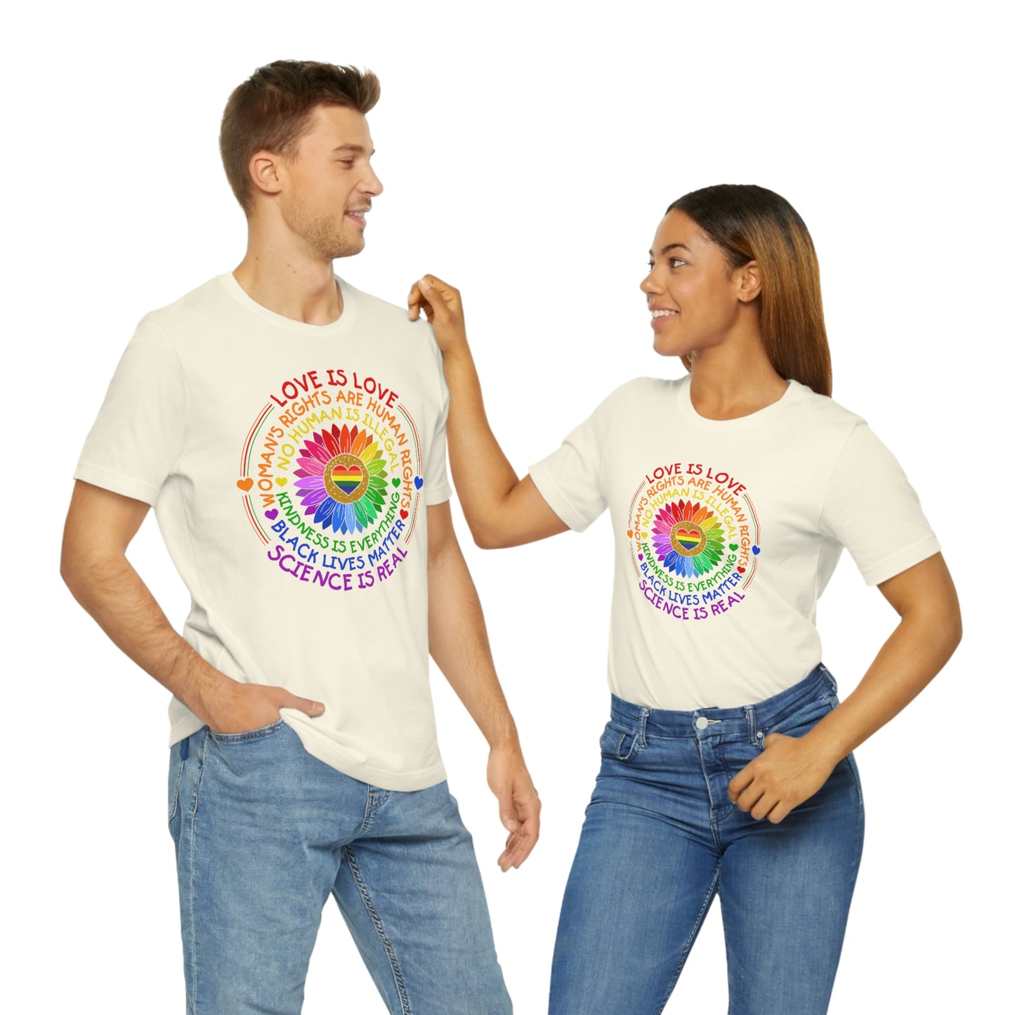 Awareness Print Unisex Jersey Short Sleeve Tee