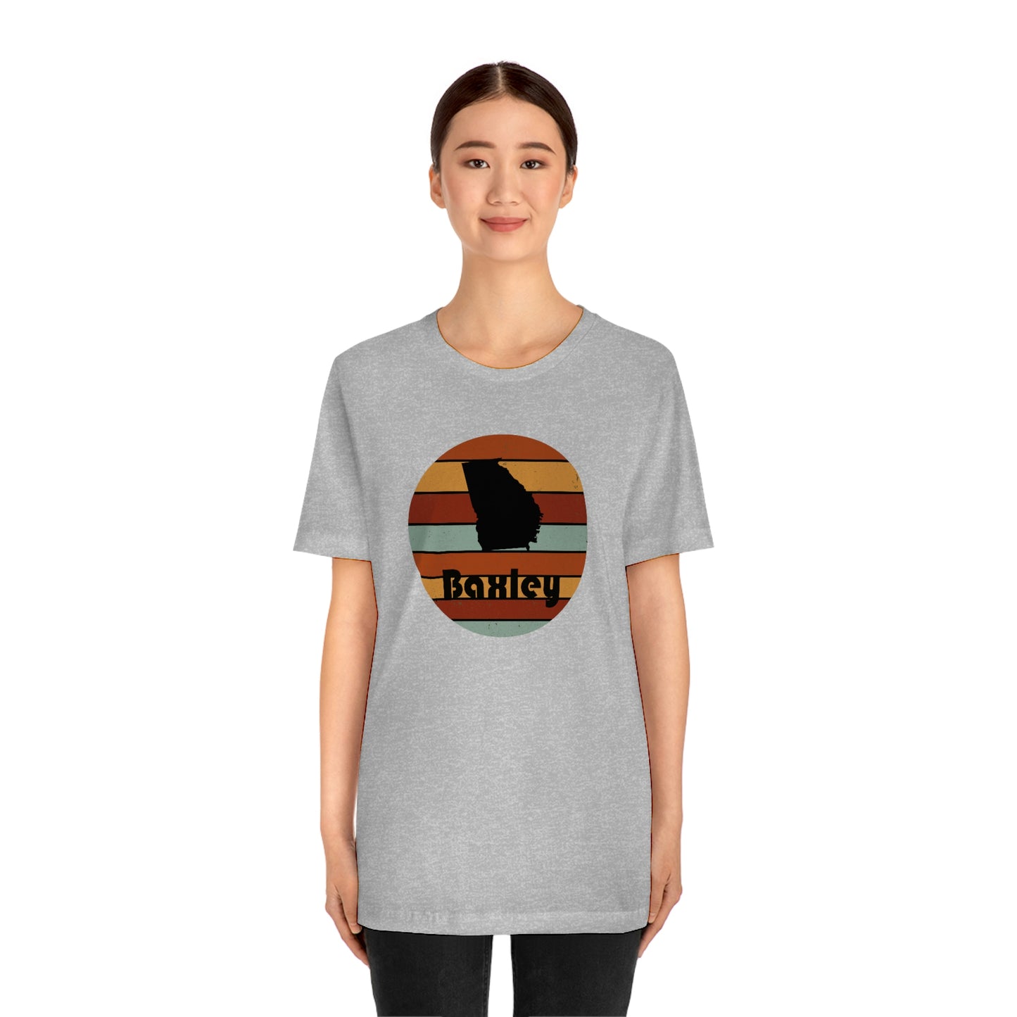 Baxley Georgia Retro Sunset Unisex Jersey Short Sleeve Tee Tshirt T-shirt