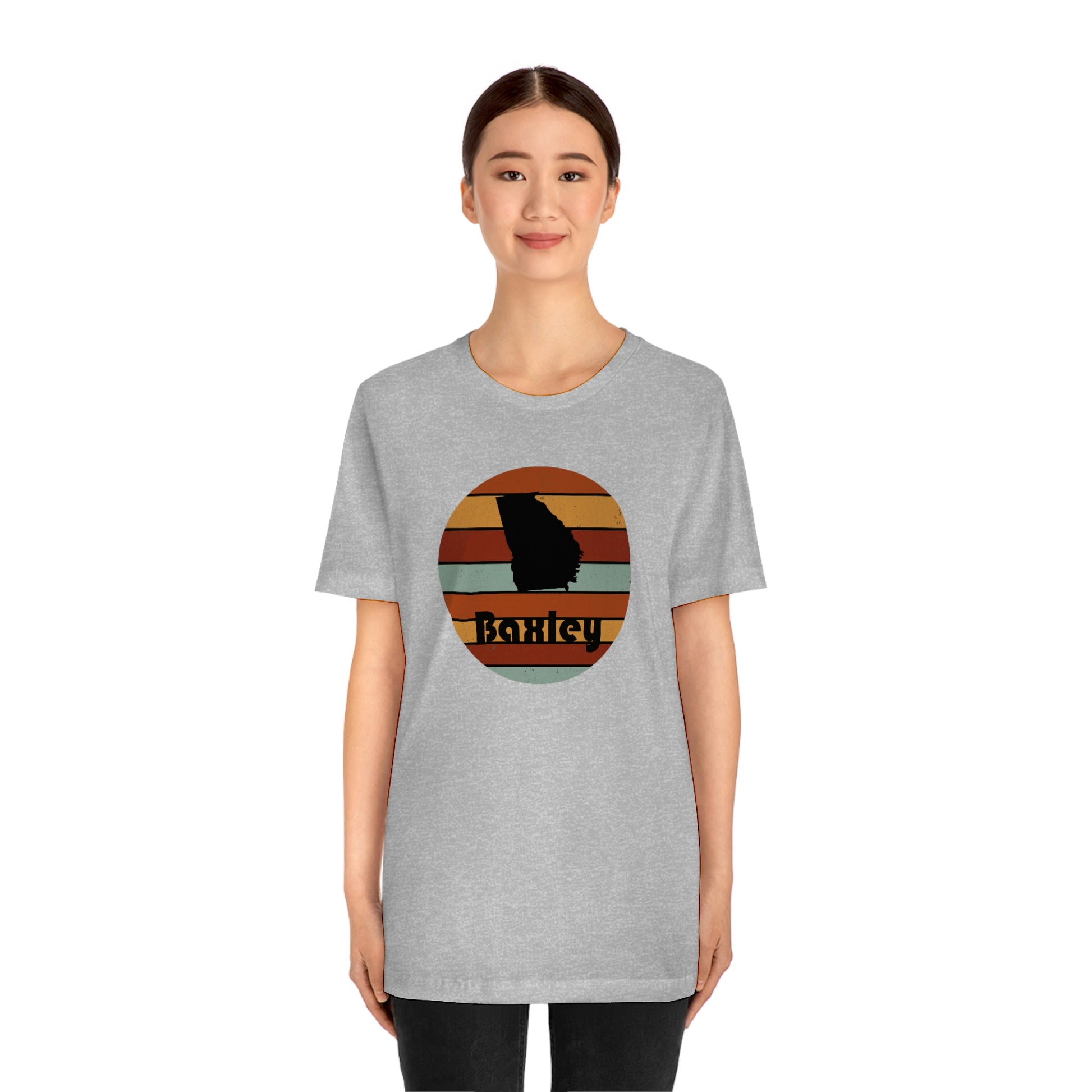 Baxley Georgia Retro Sunset Unisex Jersey Short Sleeve Tee Tshirt T-shirt
