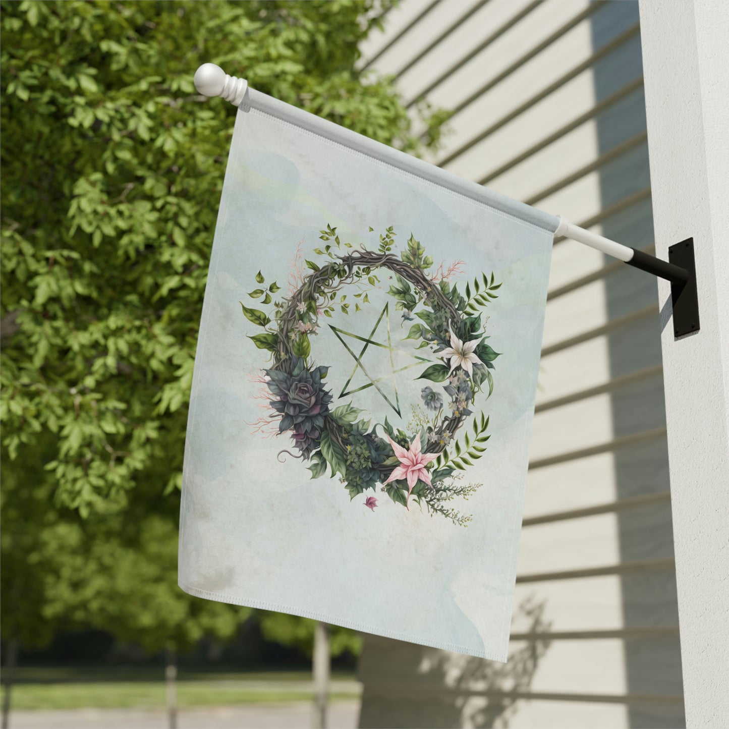 Spring Pentagram Garden & House Banner