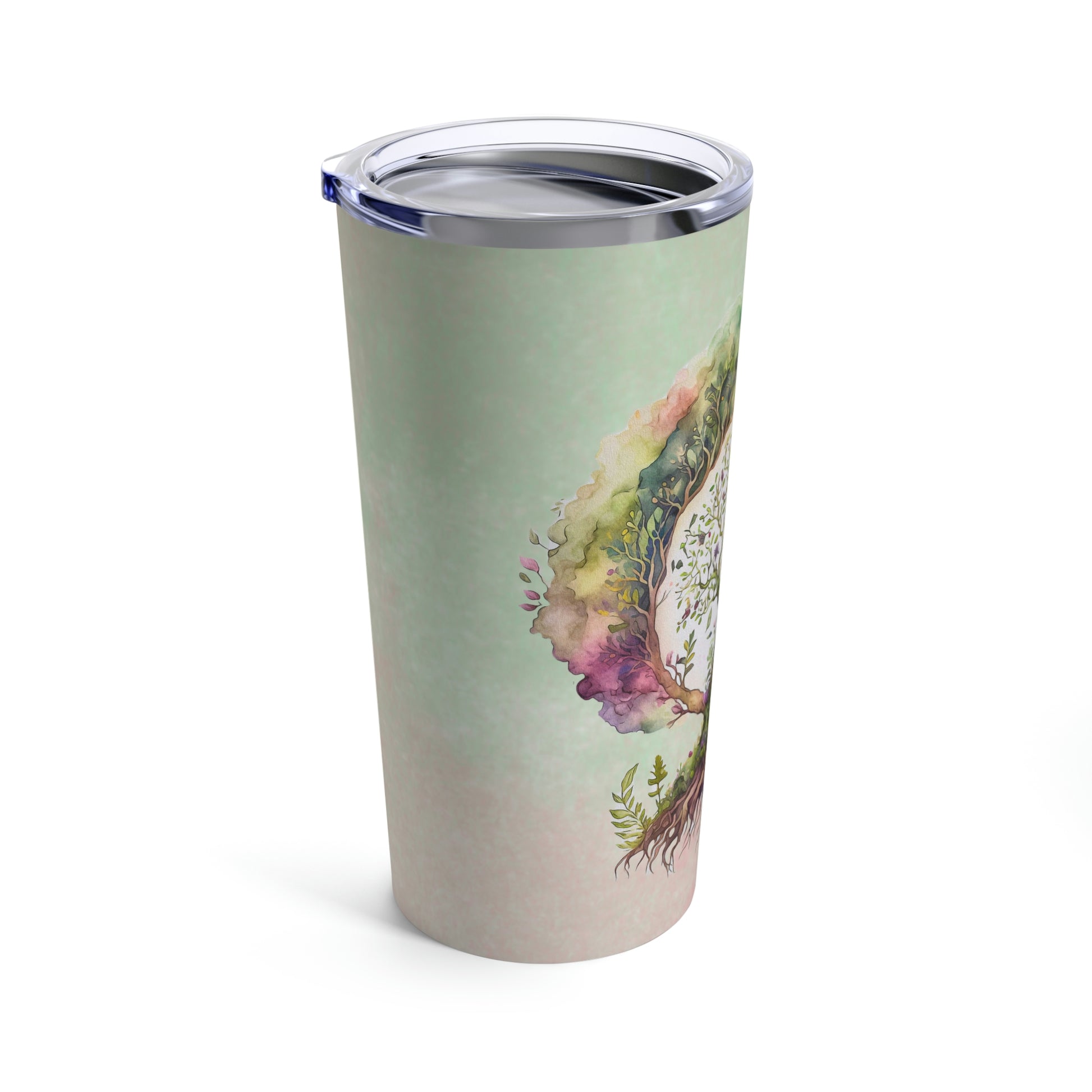 Tree of Life Spring Watercolor Tumbler 20oz