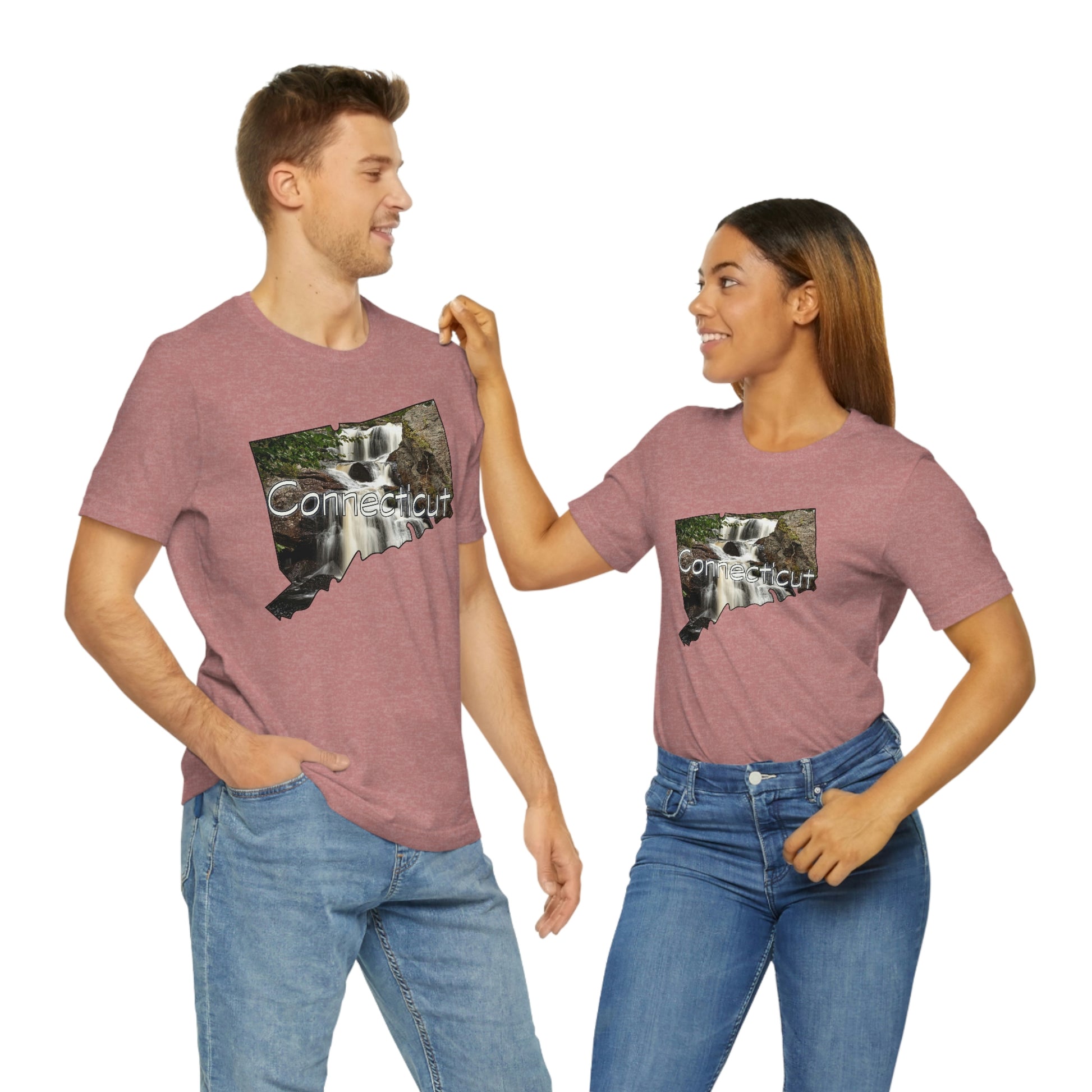 Connecticut Waterfall Unisex Jersey Short Sleeve T-shirt