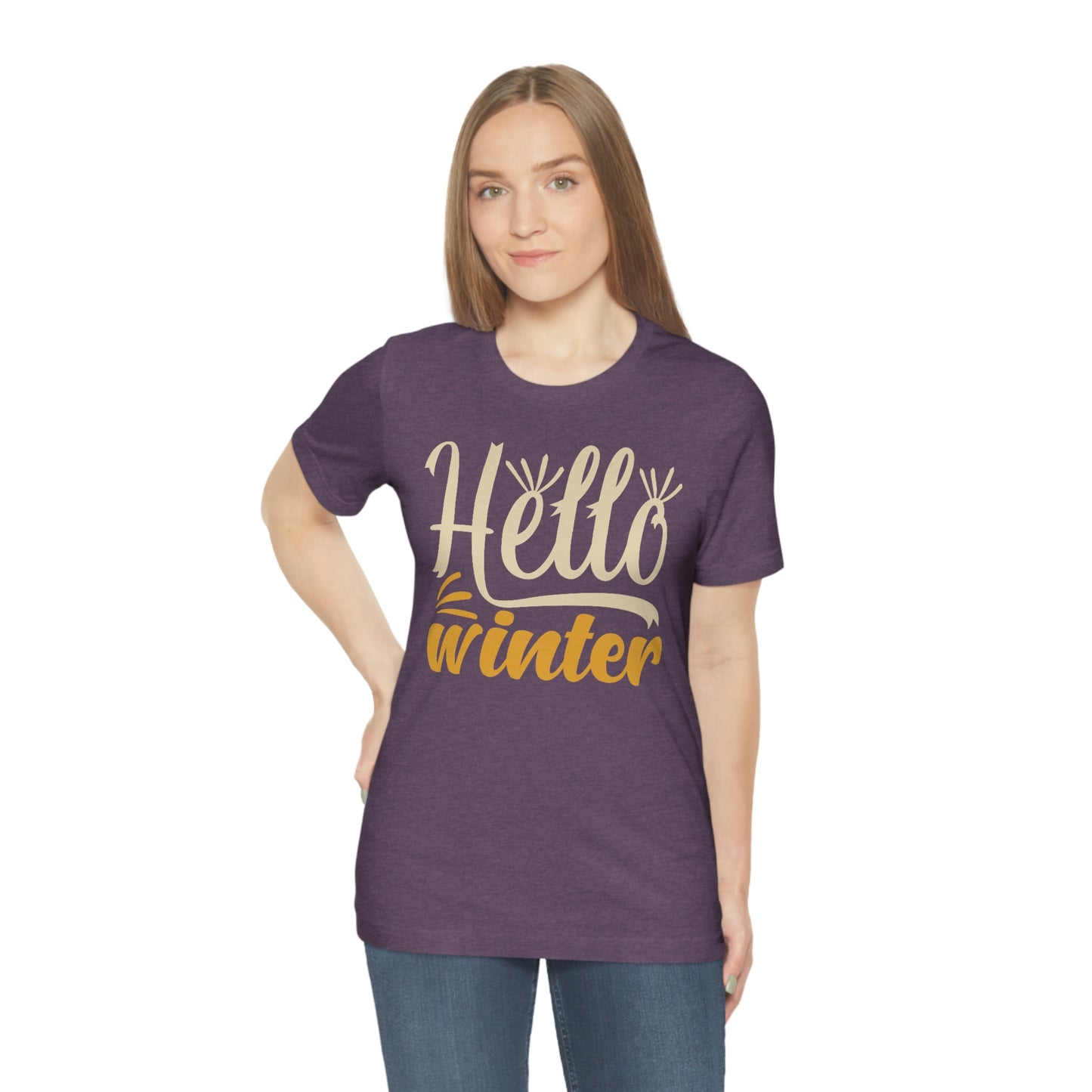 Hello Winter Unisex Jersey Short Sleeve Tee