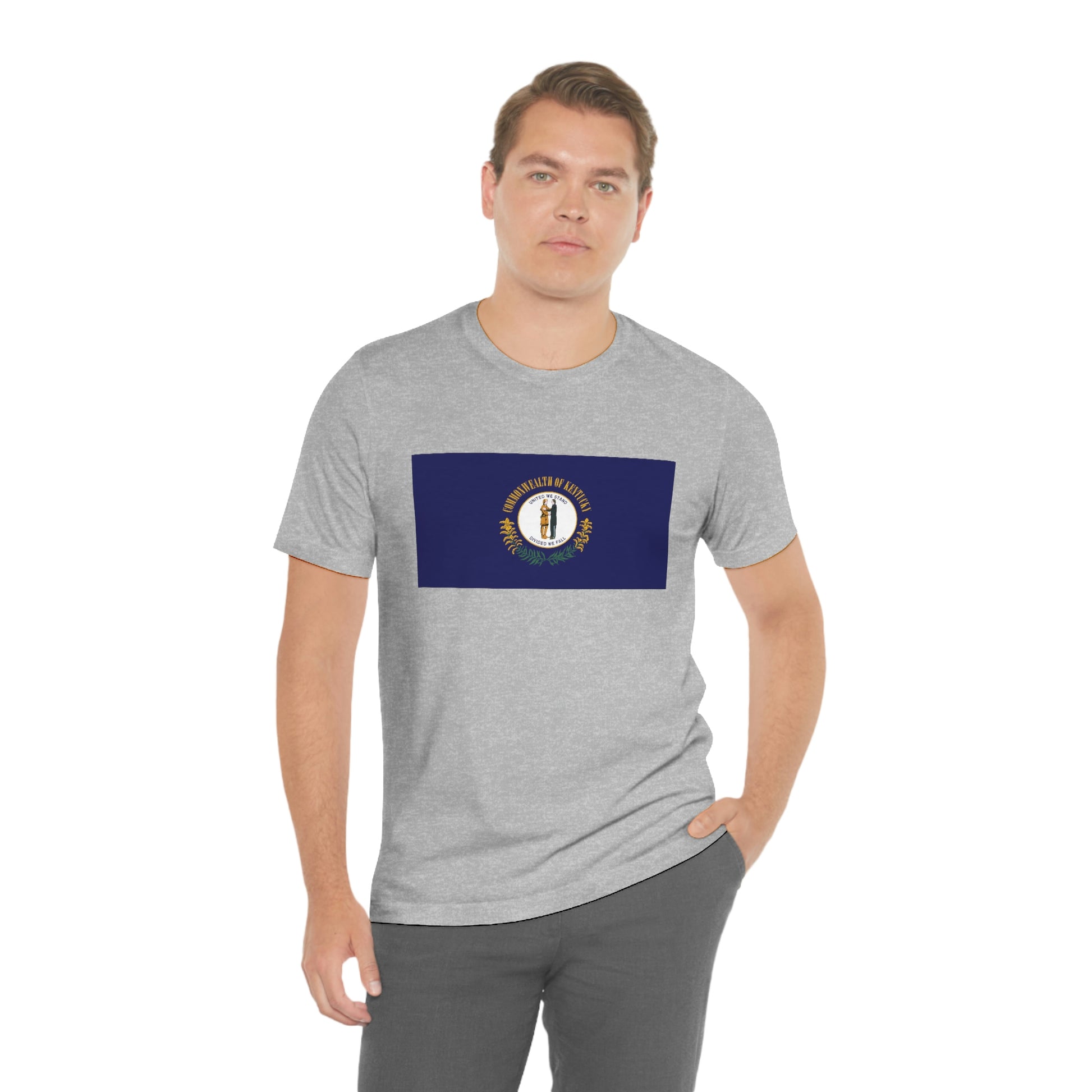 Kentucky Flag Unisex Jersey Short Sleeve Tee Tshirt T-shirt