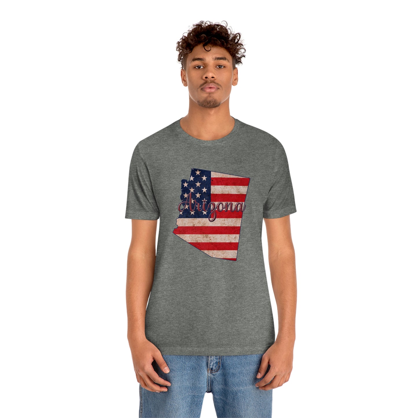 Arizona Flag Unisex Jersey Short Sleeve Tee Tshirt T-shirt