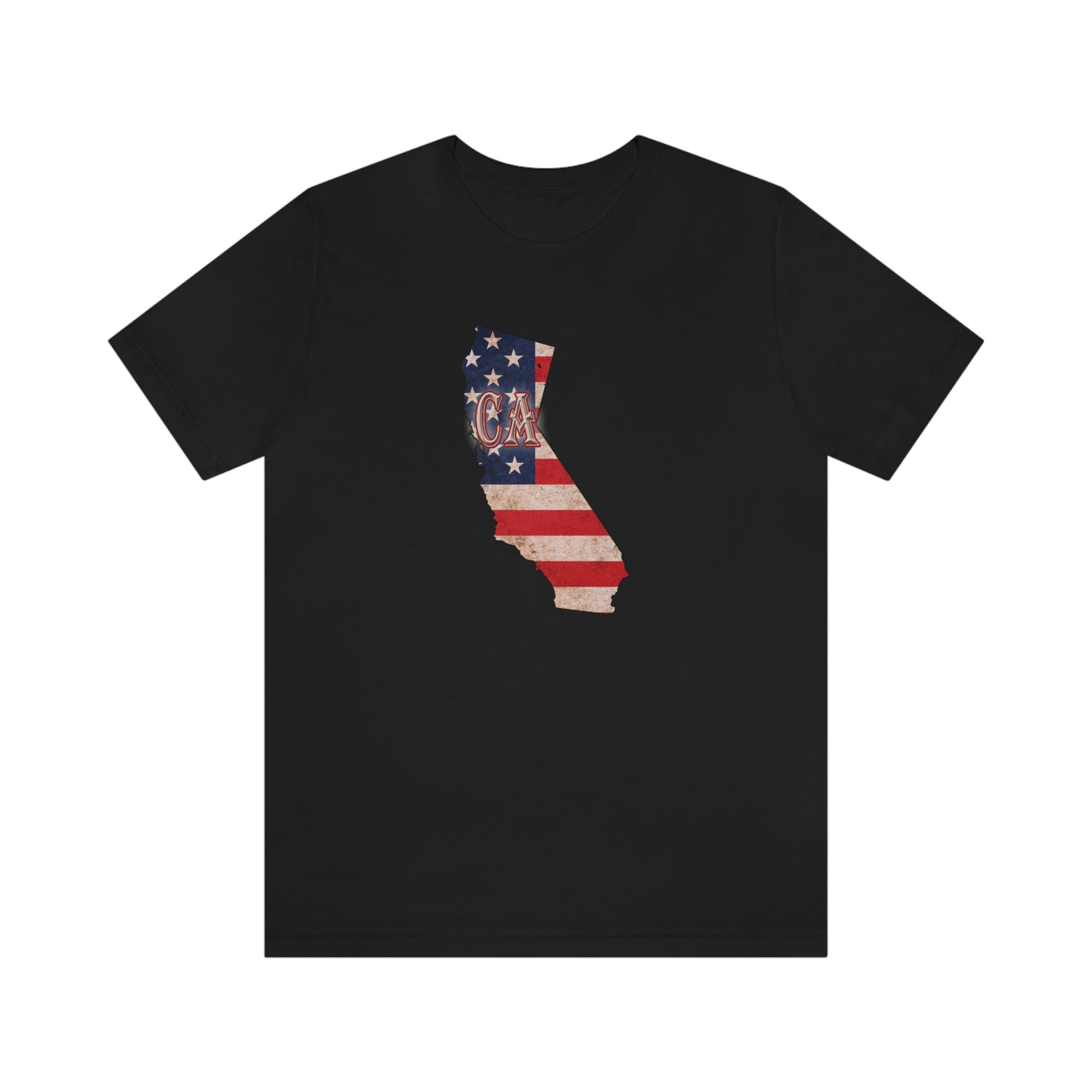 California US Flag Unisex Jersey Short Sleeve Tee Tshirt T-shirt