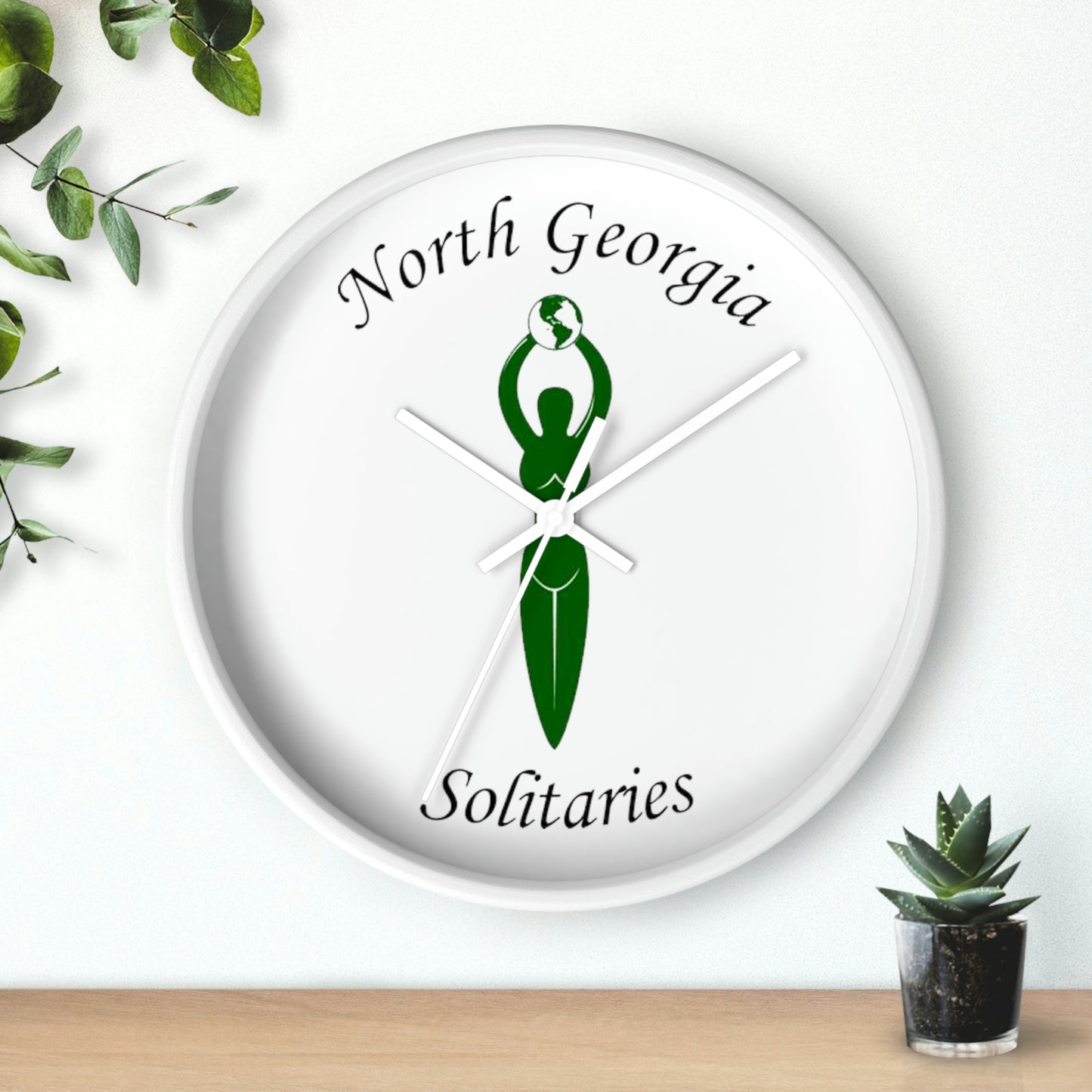 North Georgia Solitaries Wall clock