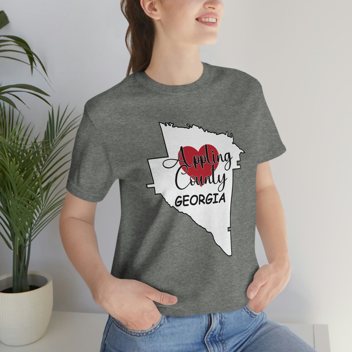 Appling County Georgia Unisex Jersey Short Sleeve Tee