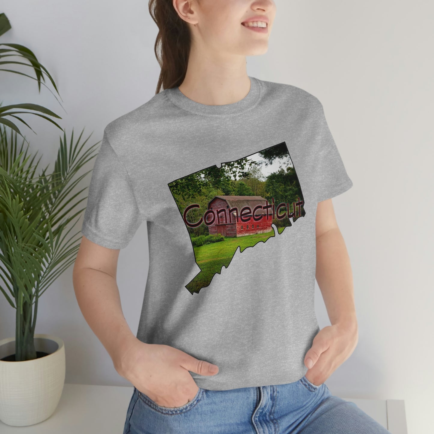 Connecticut Red Barn Short Sleeve  T-shirt