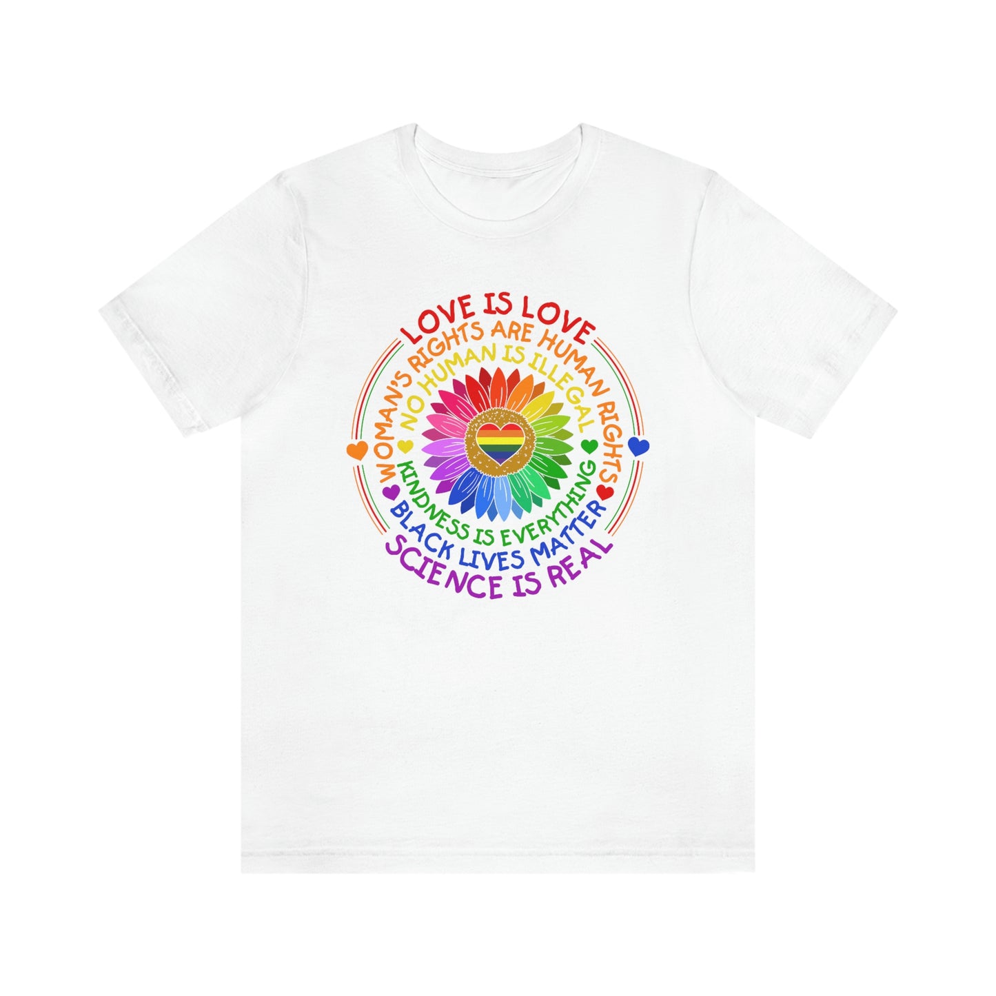Awareness Print Unisex Jersey Short Sleeve Tee