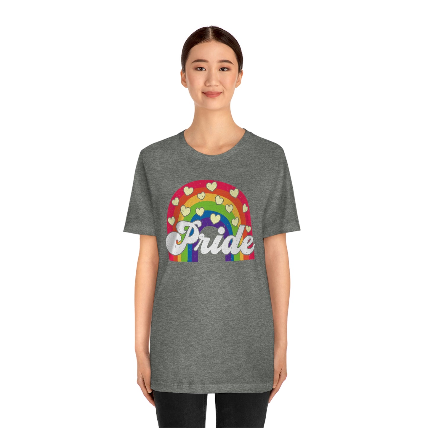 Pride Rainbow LGBTQIA Unisex Jersey Short Sleeve Tee