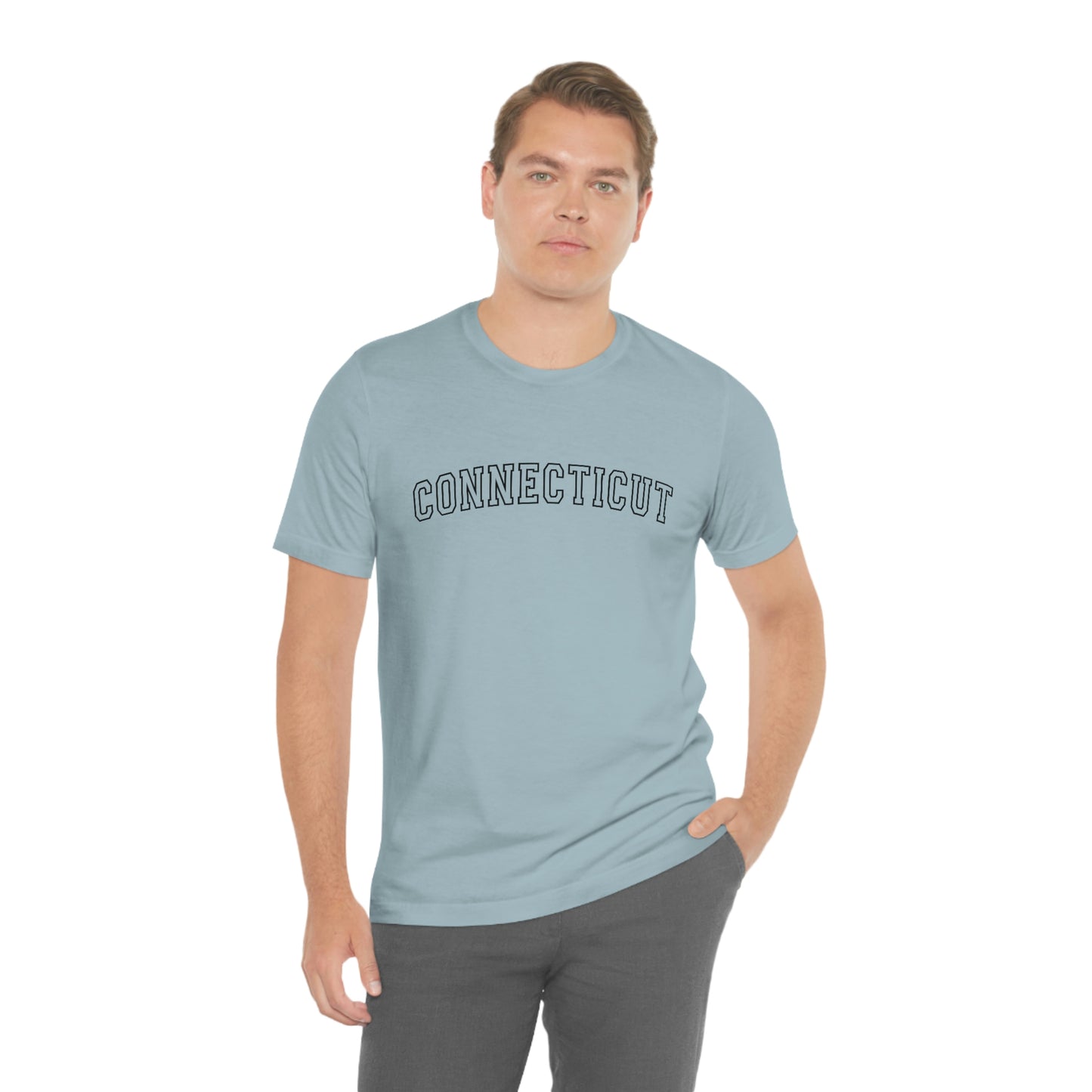 Connecticut Varsity Letters Arch Short Sleeve T-shirt