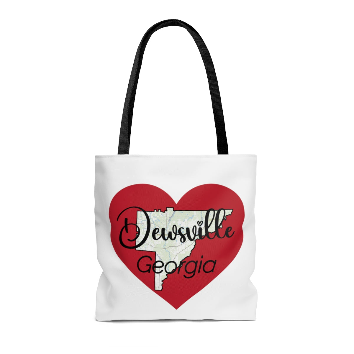 Dewsville Georgia AOP Tote Bag