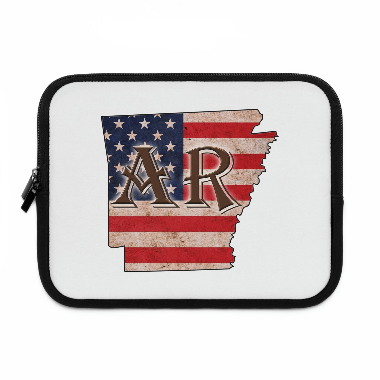 Arkansas US Flag AR Laptop Sleeve