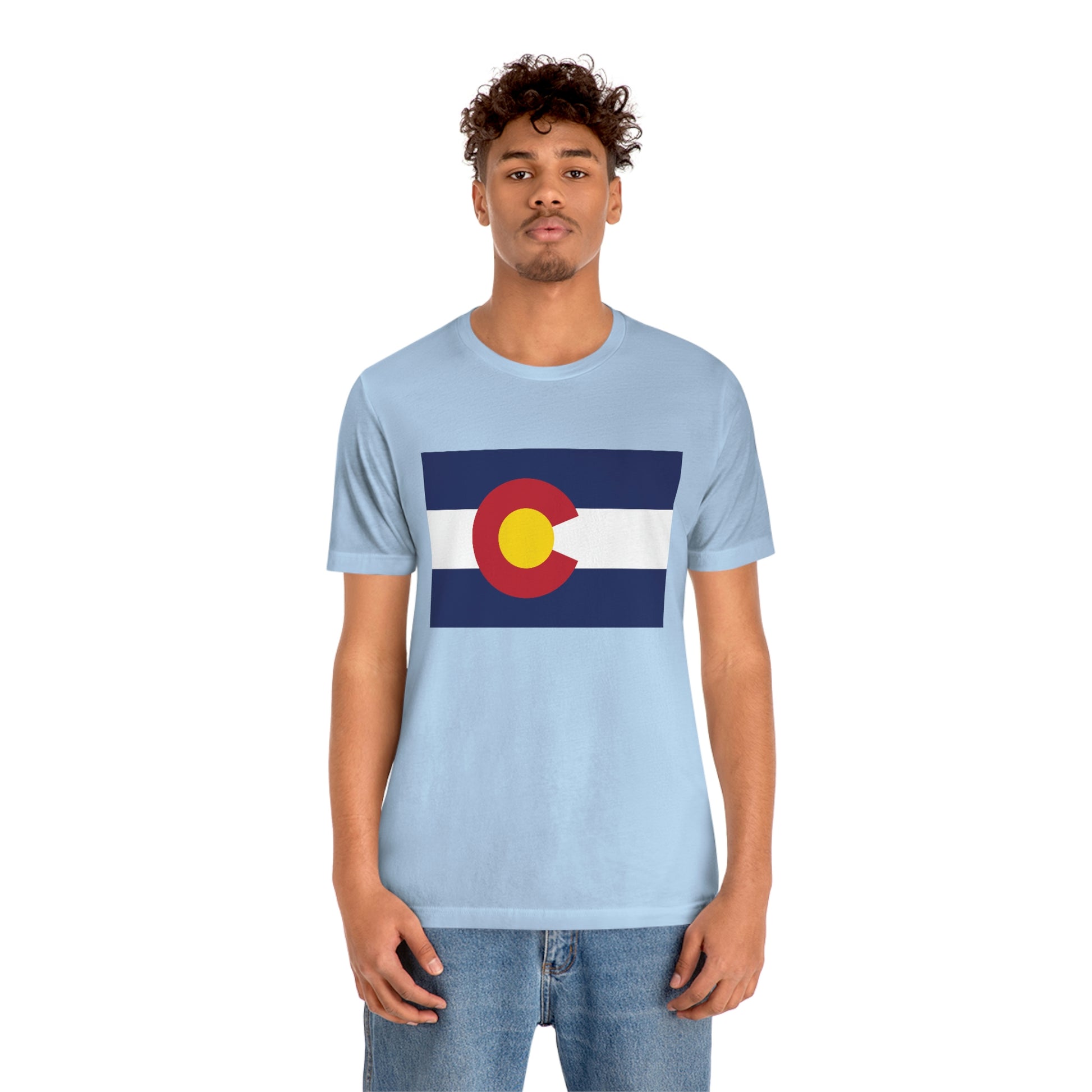 Colorado Flag Unisex Jersey Short Sleeve Tee Tshirt T-shirt