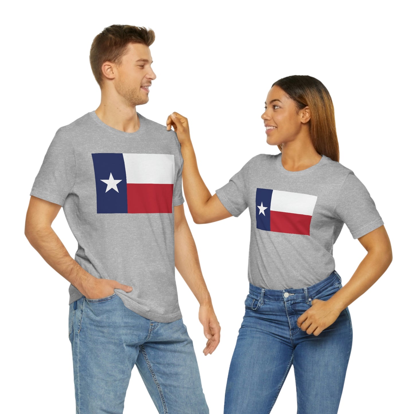 Texas Flag Unisex Jersey Short Sleeve Tee Tshirt T-shirt
