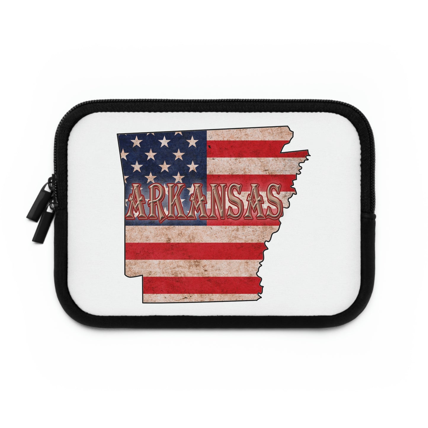 Arkansas US Flag Laptop Sleeve