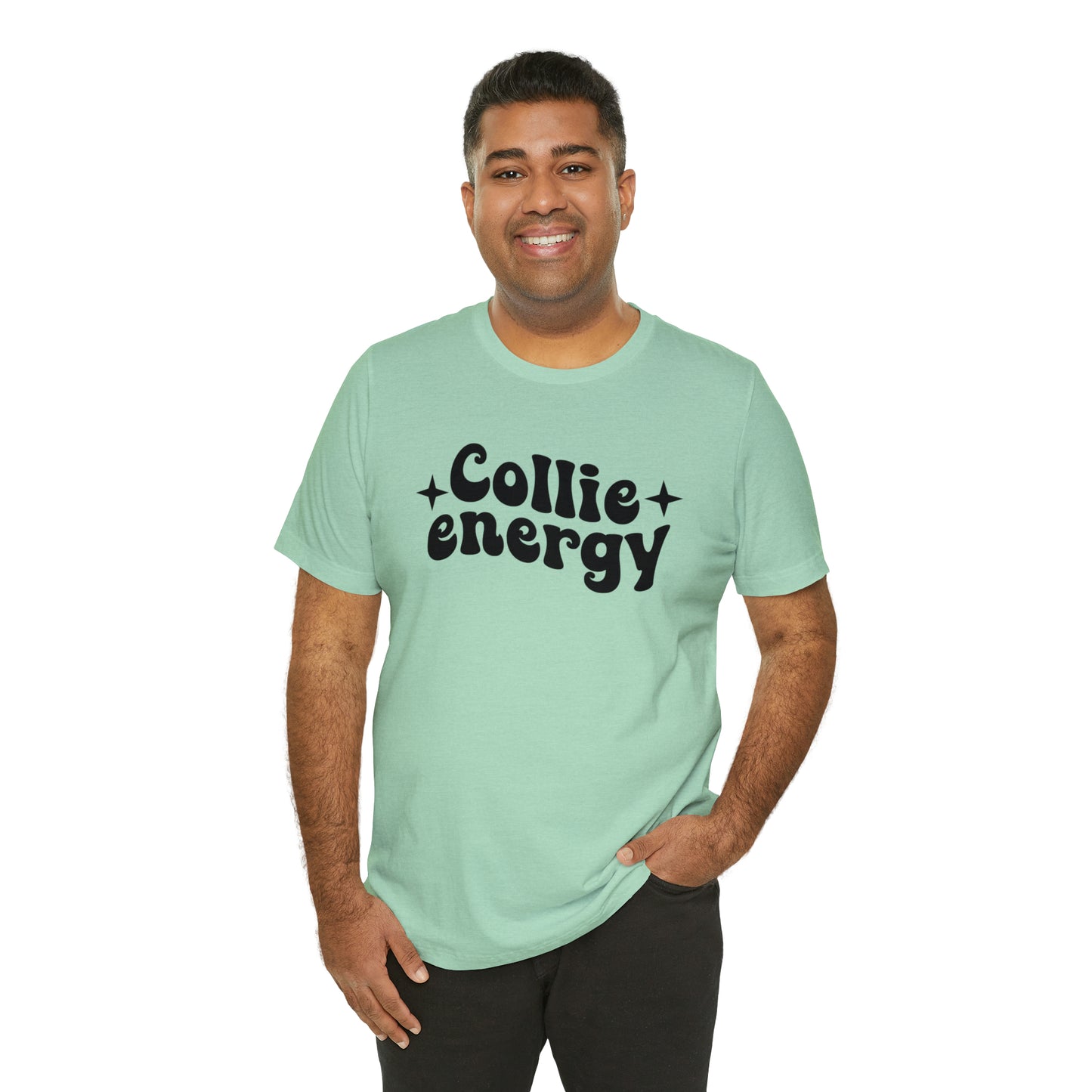 Collie Energy Dog Short Sleeve T-shirt